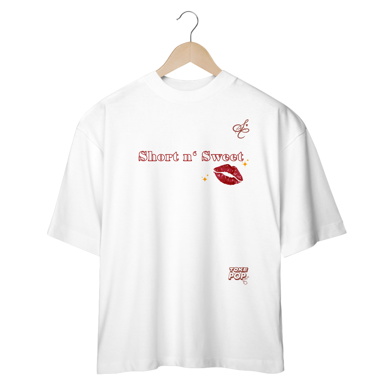 T SHIRT OVERSIZED SHORT N' SWEET