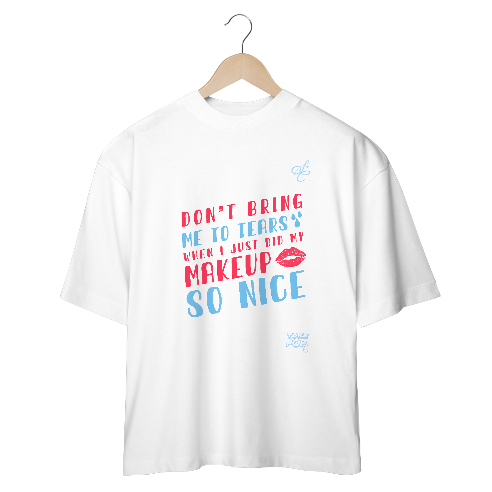 Nome do produto: T SHIRT OVERSIZED TEARS