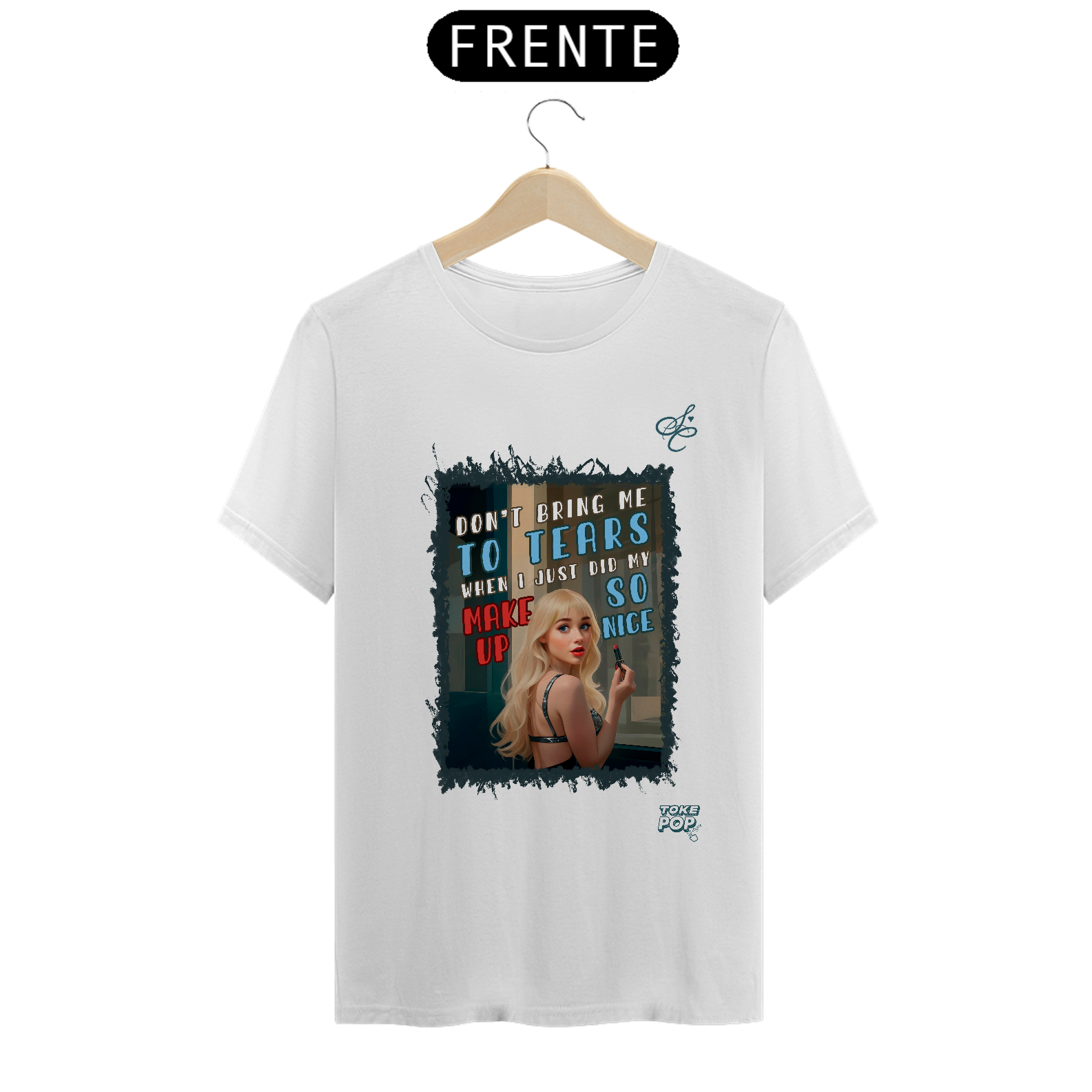 T SHIRT CARTOON TEARS 