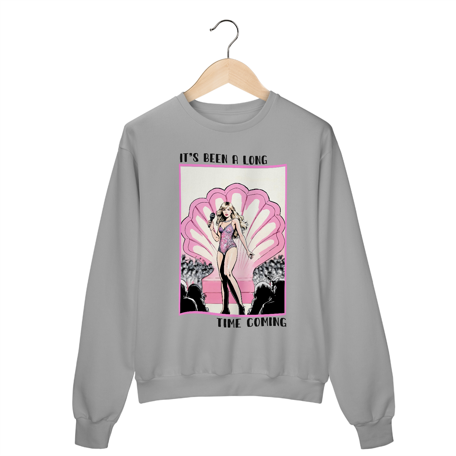 MOLETOM LONG TIME CARTOON