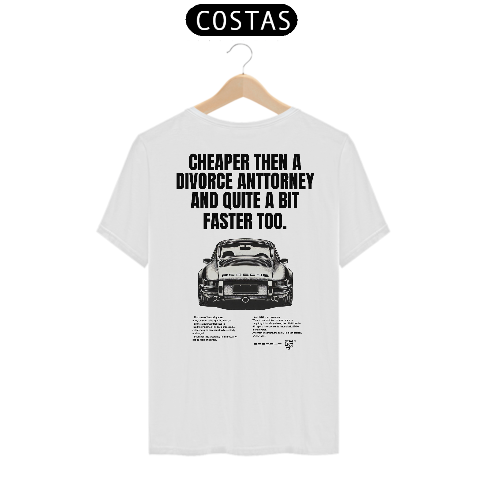 PORSCHE - CHEAPER THEN A DIVORCE