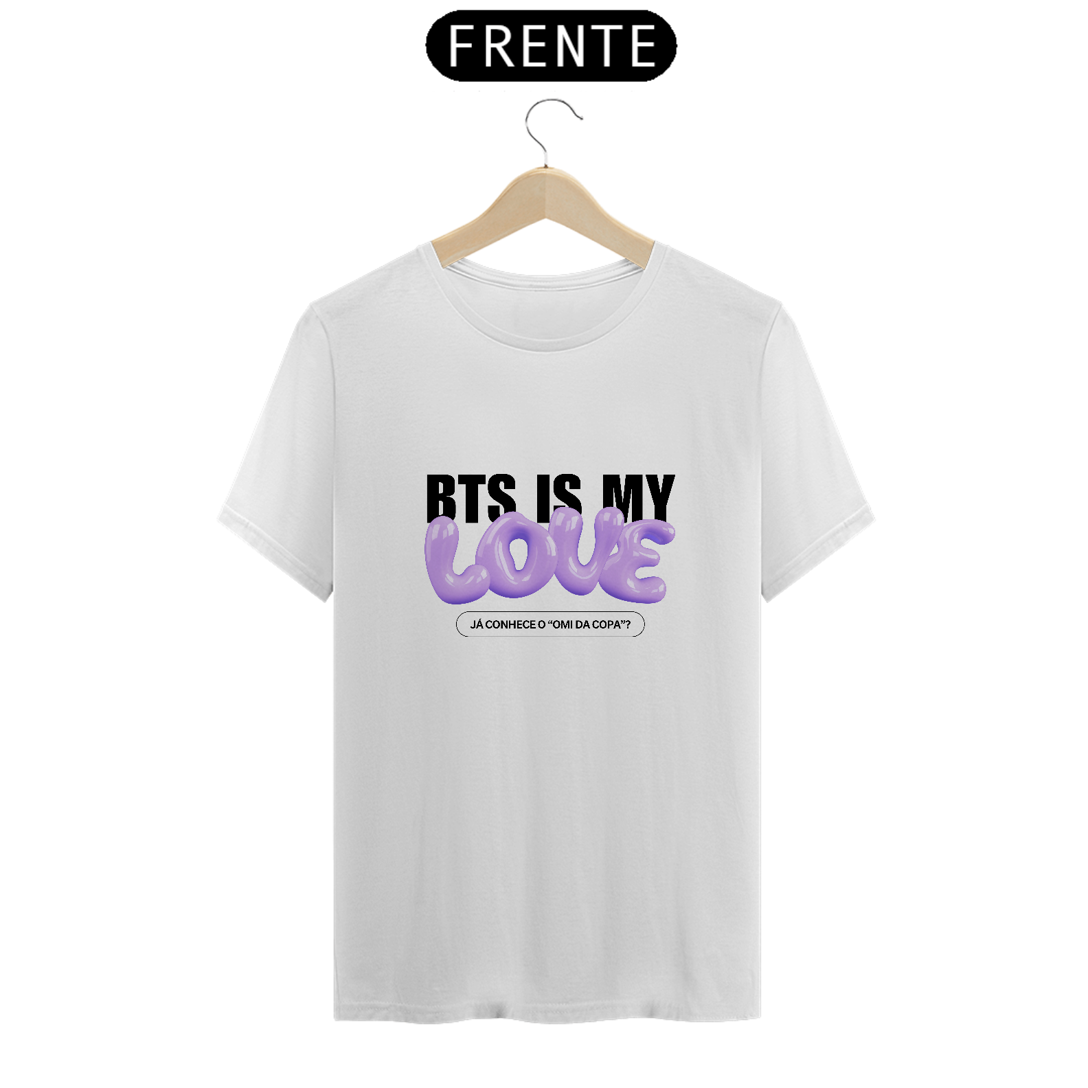 Camiseta unissex- Bts is my love