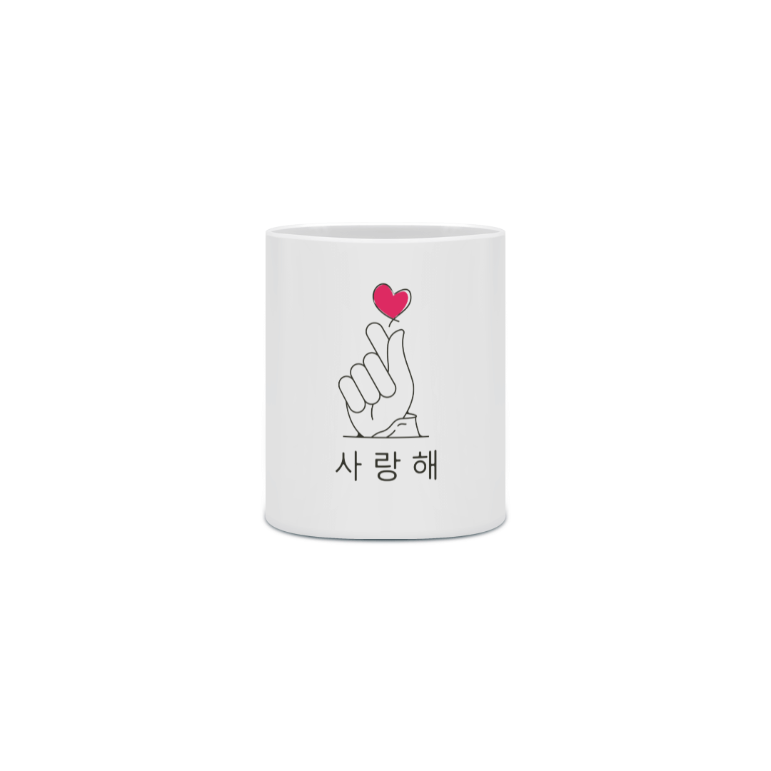 Caneca: saranghae 