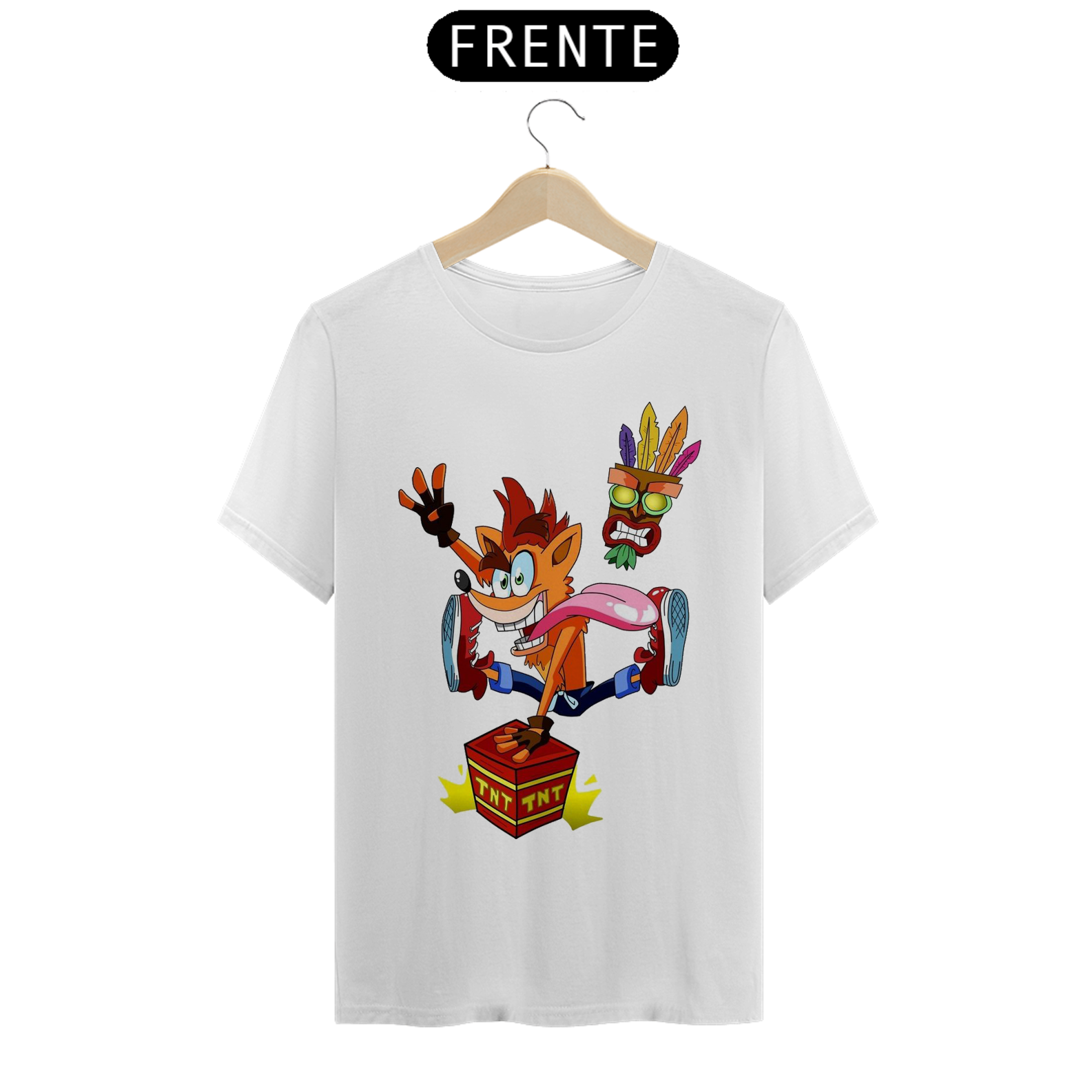 Camiseta Crash Bandicoot