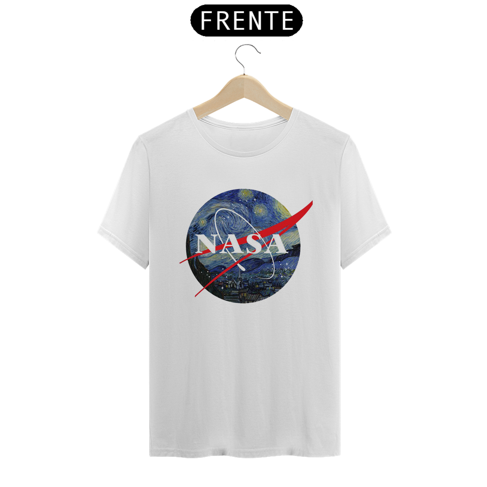 Camiseta Noite estralada - Nasa