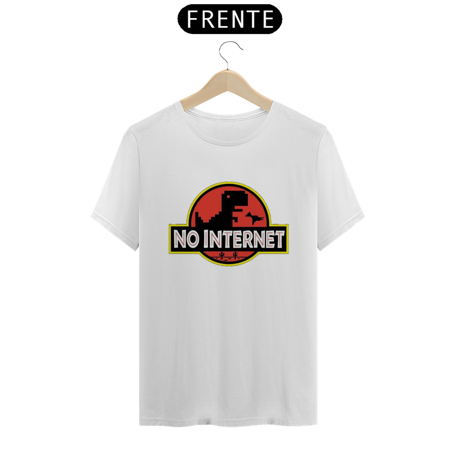 Camiseta No internet