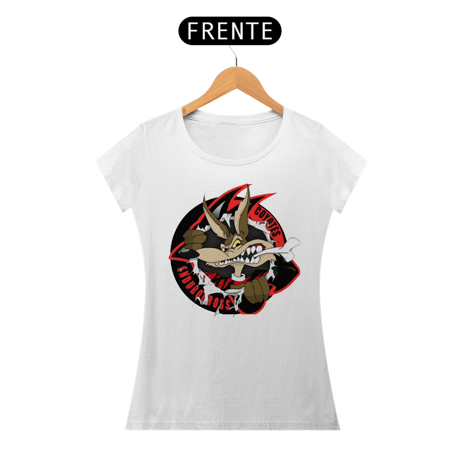 Camiseta feminina Coyote