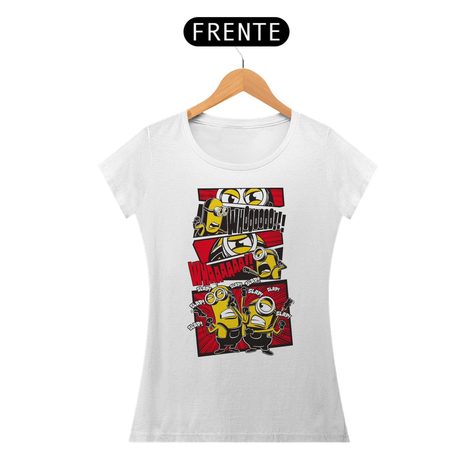 Camiseta feminina Minions 