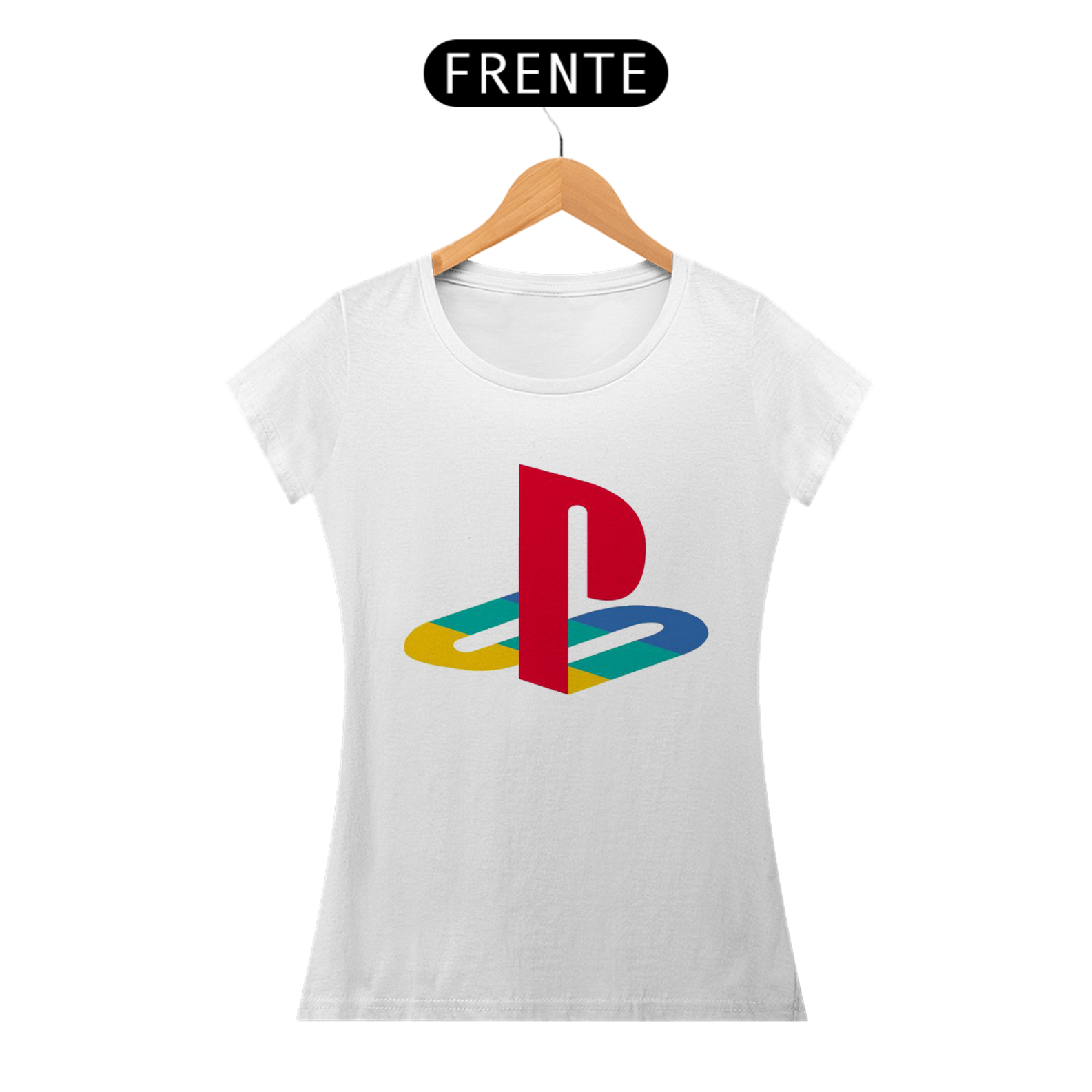 Camiseta feminina Playstation