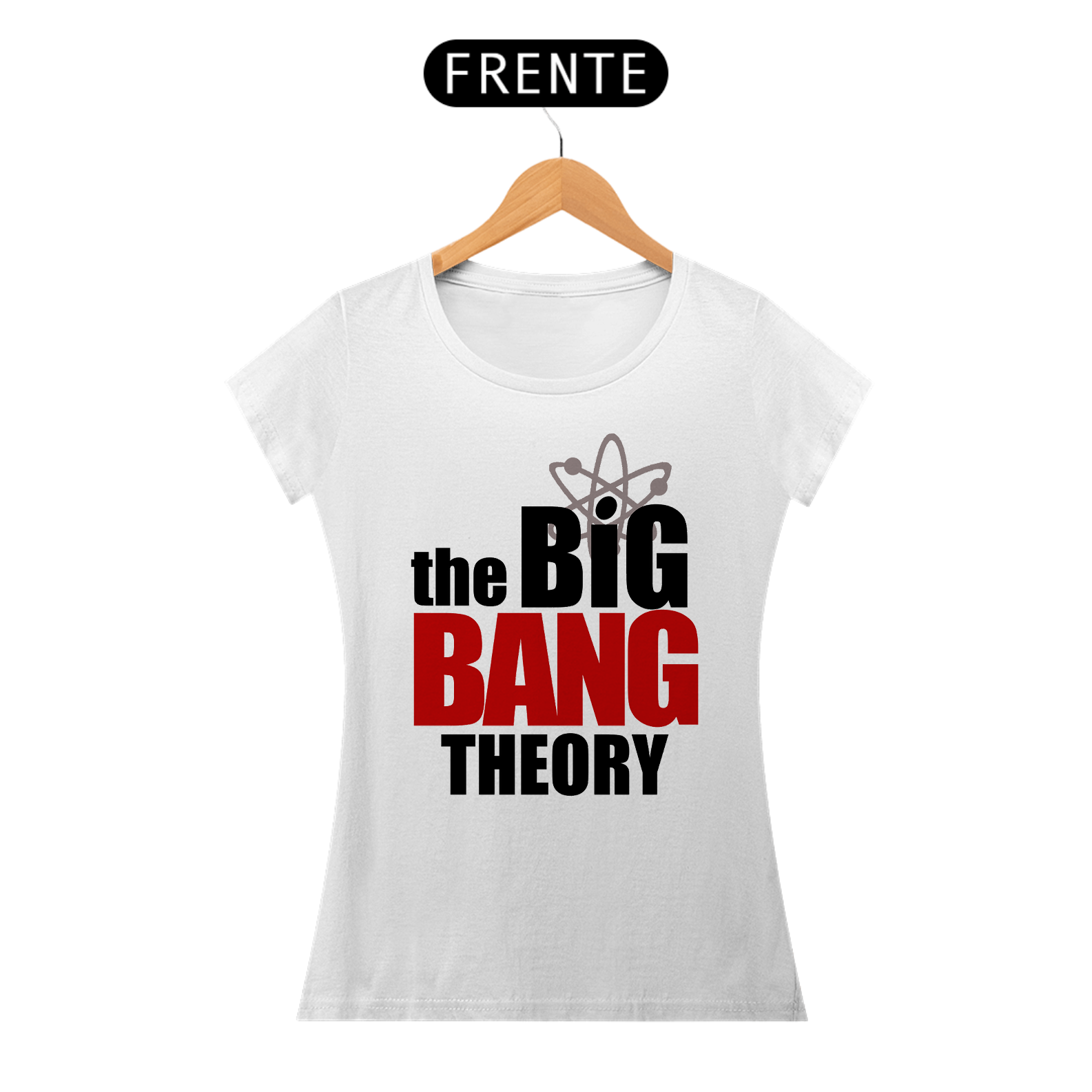 Camiseta feminina the big bang theory