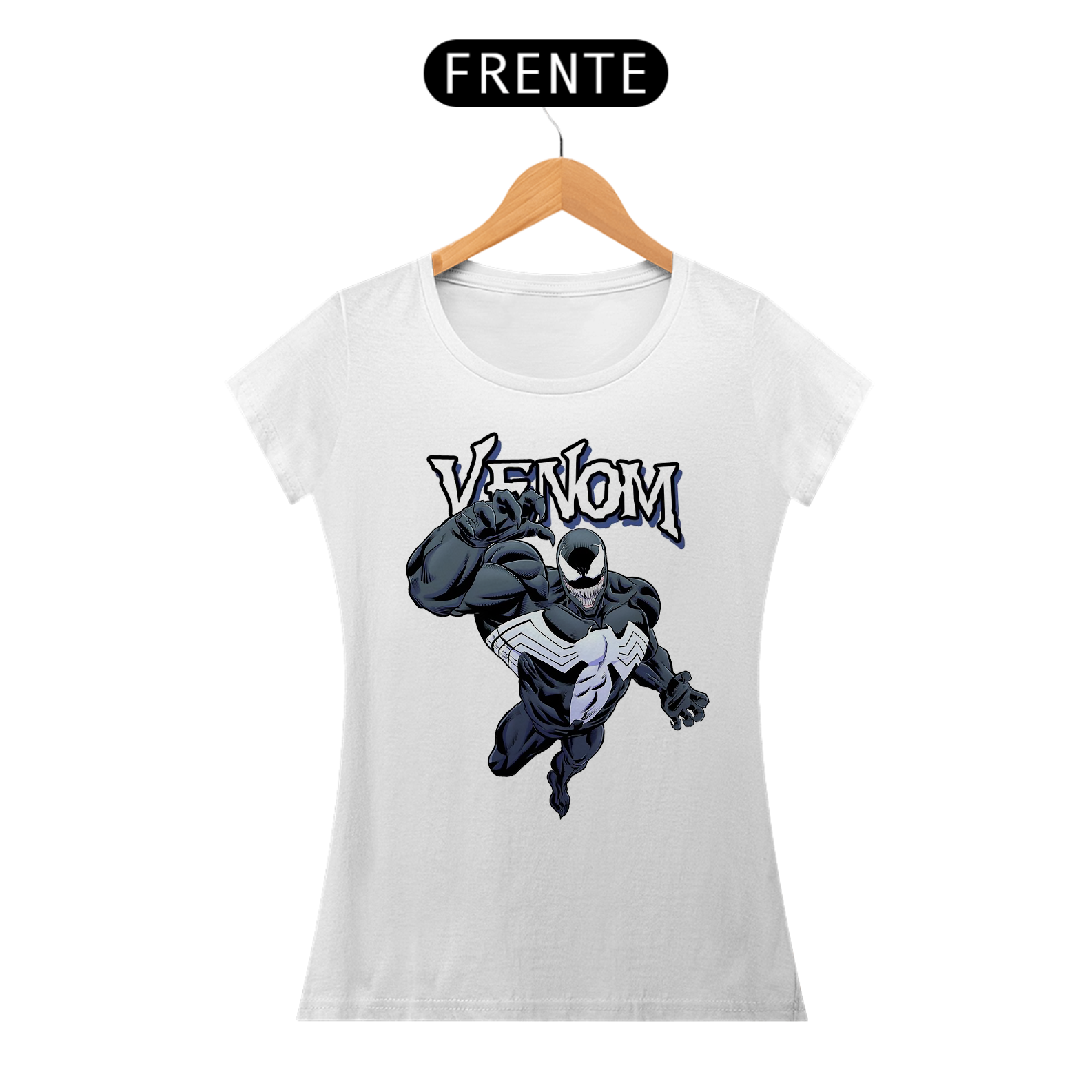 Camiseta feminina Venom