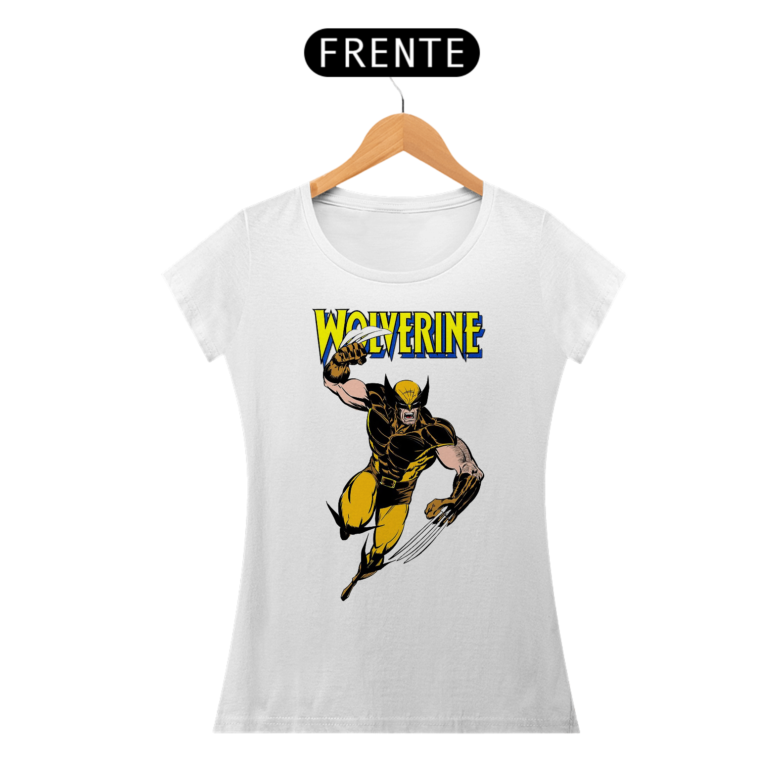 Camiseta feminina Wolverine