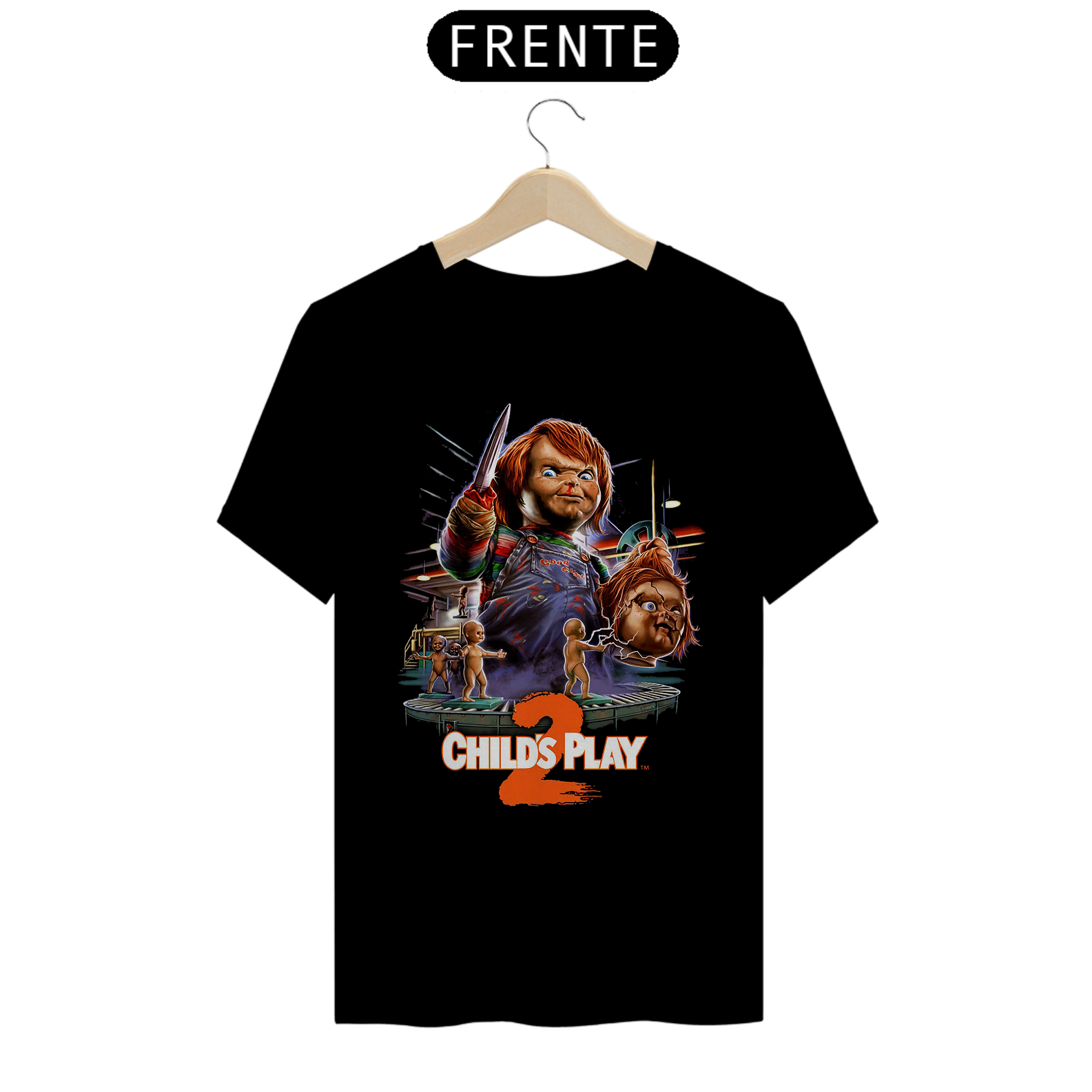 Camiseta Brinquedo Assassino 2 chucky