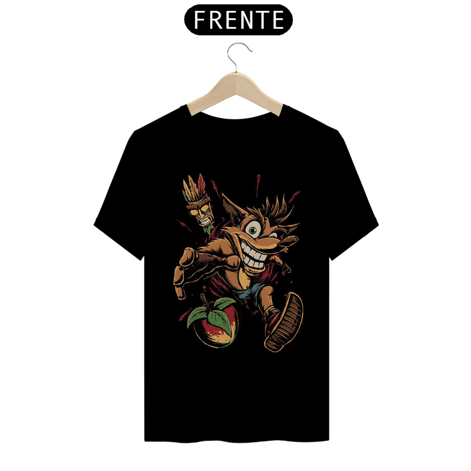 Camiseta Crash Bandicoot