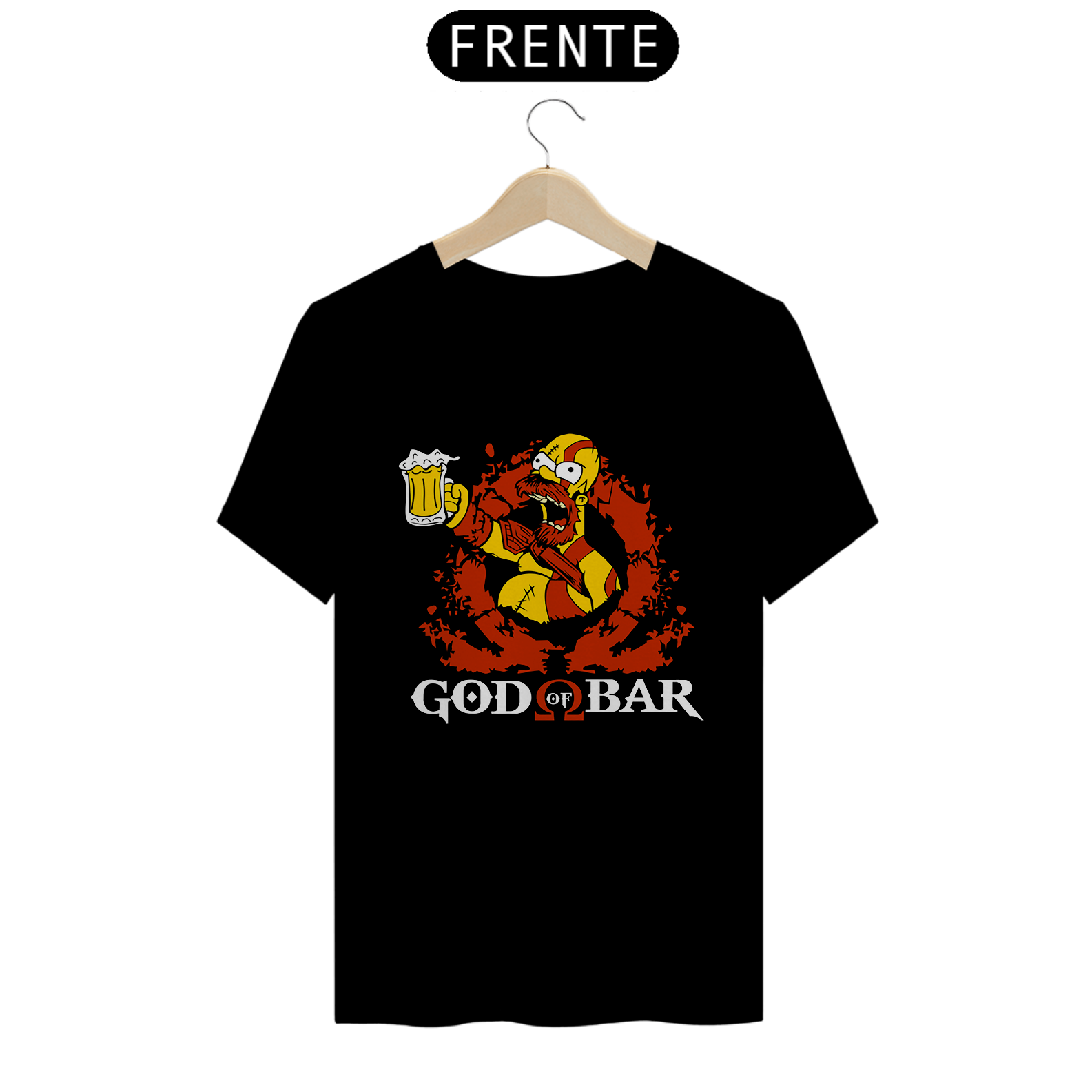 Camiseta God of bar