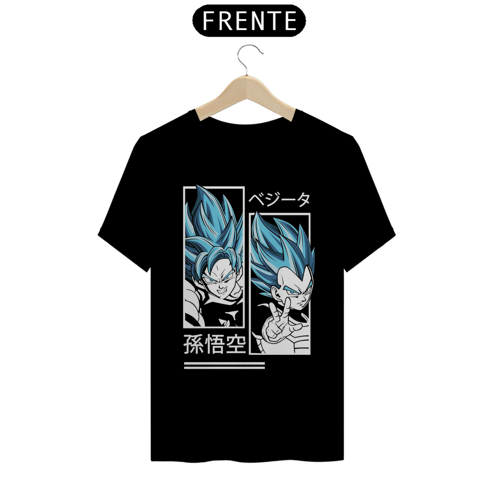 Camiseta Goku e Vegeta