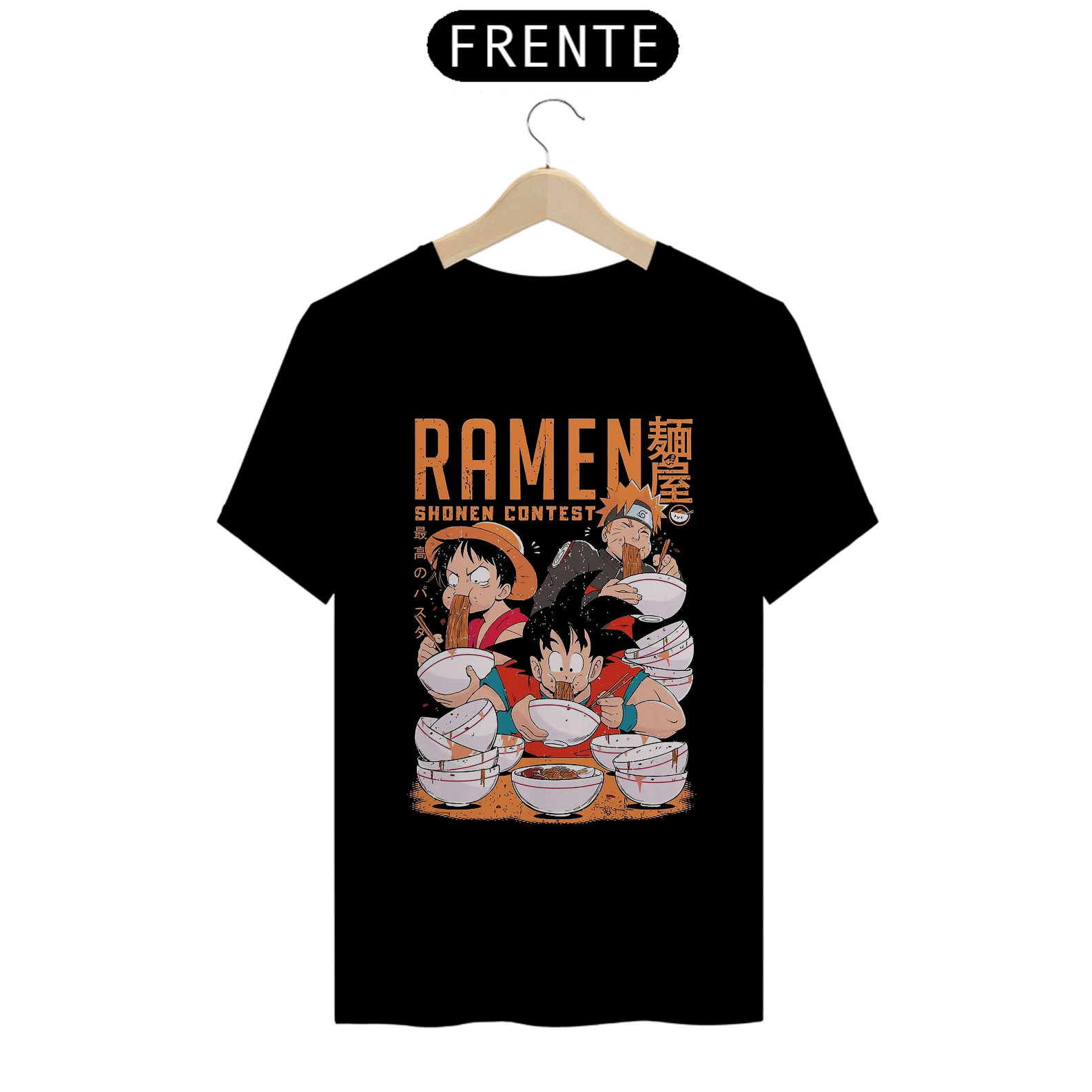 Camiseta Ramen anime