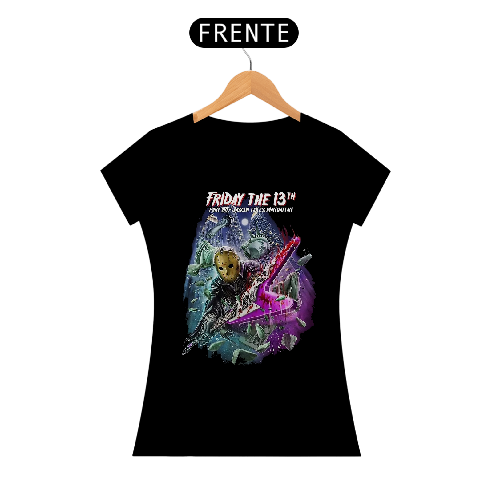Camiseta feminina Sexta feira 13