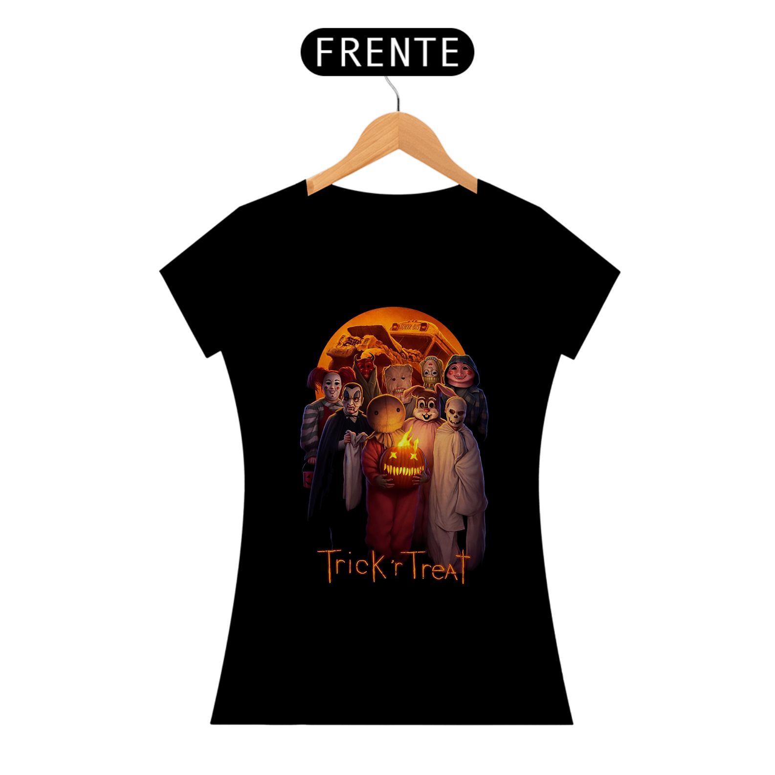 Camiseta feminina Trick´r treat
