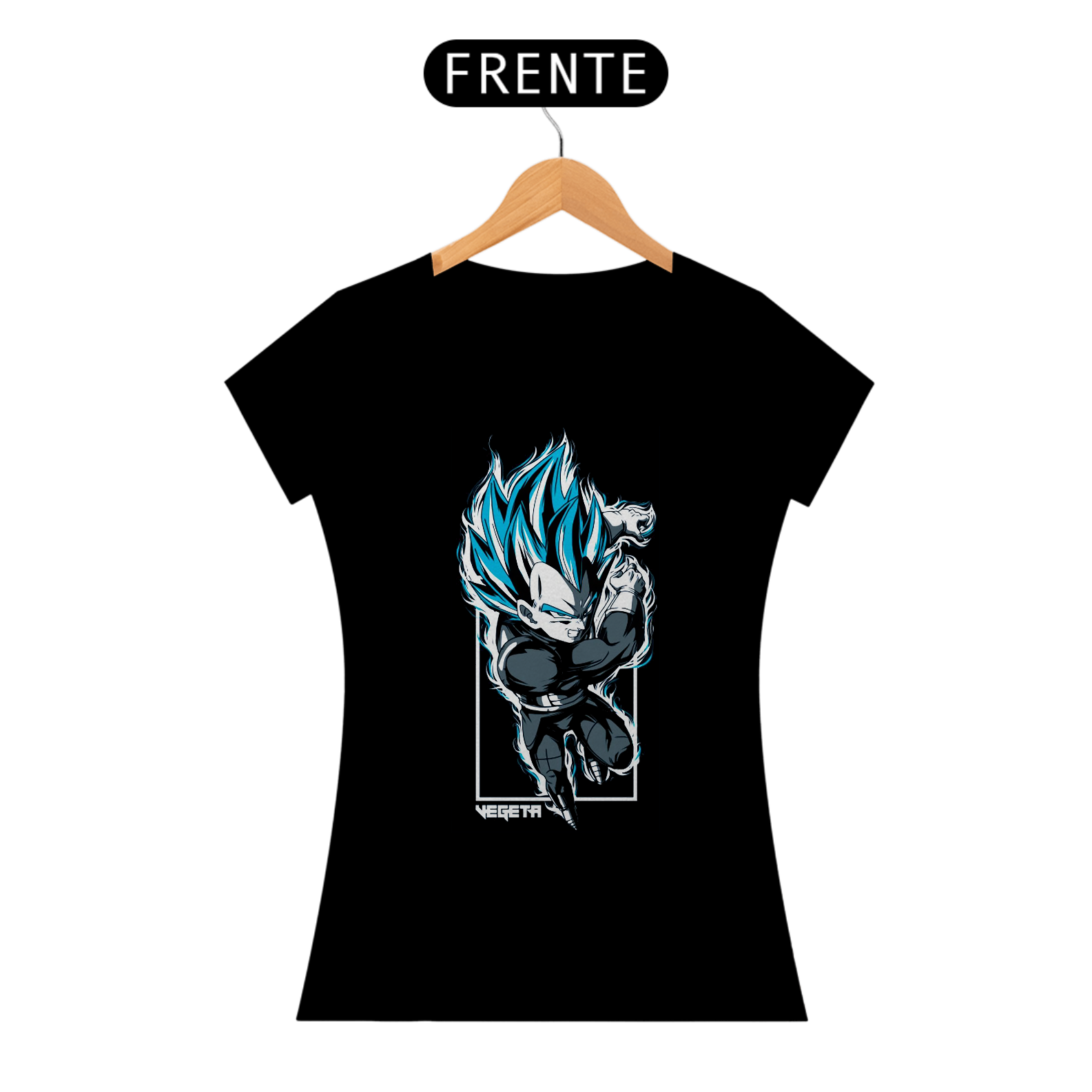 Camiseta feminina Vegeta