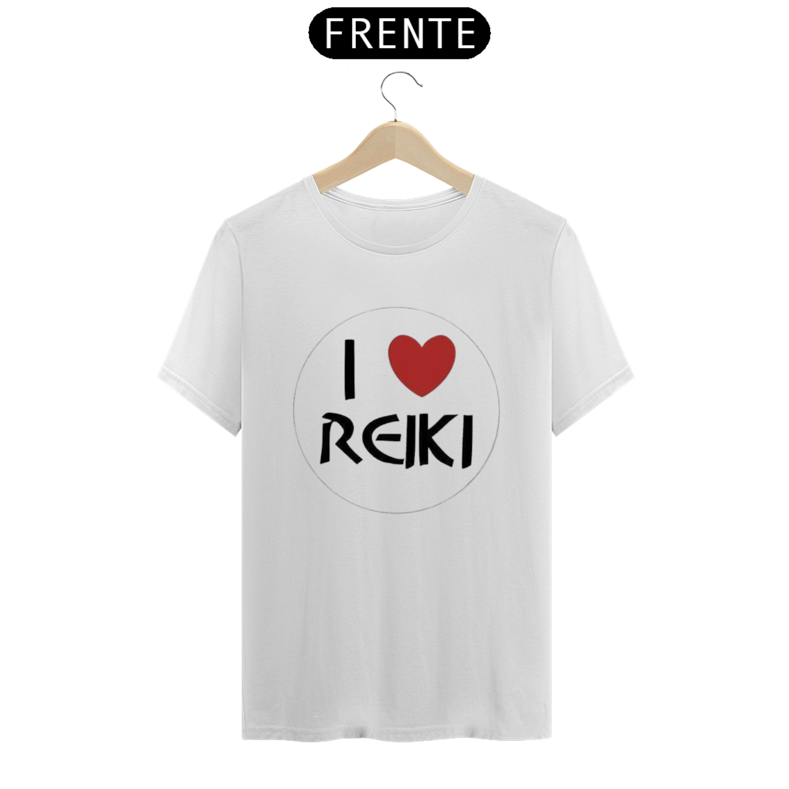 Camiseta Eu Amo Reiki
