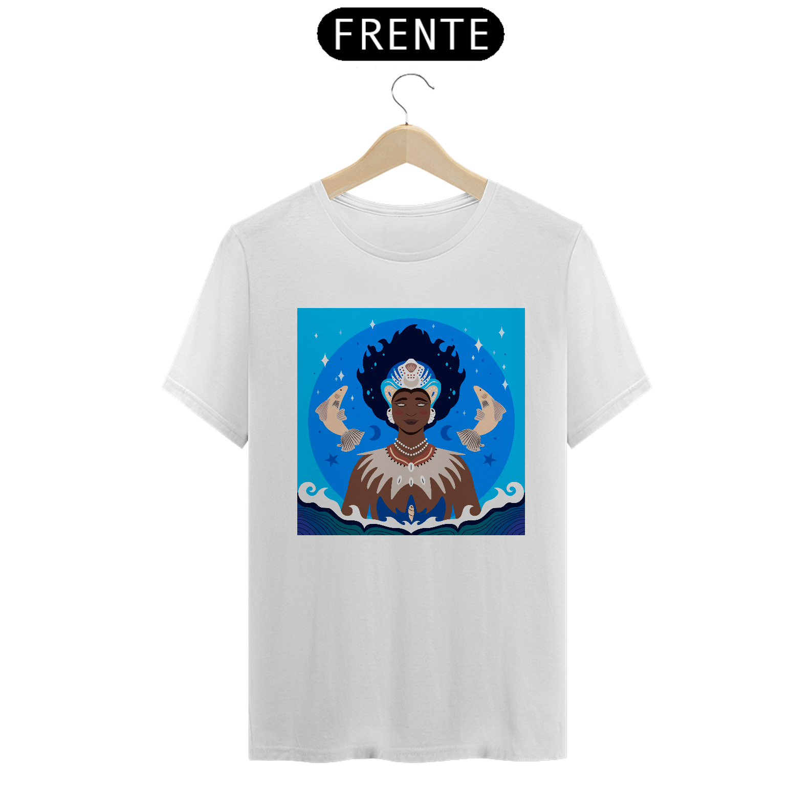 Camiseta Orixá Yemanjá