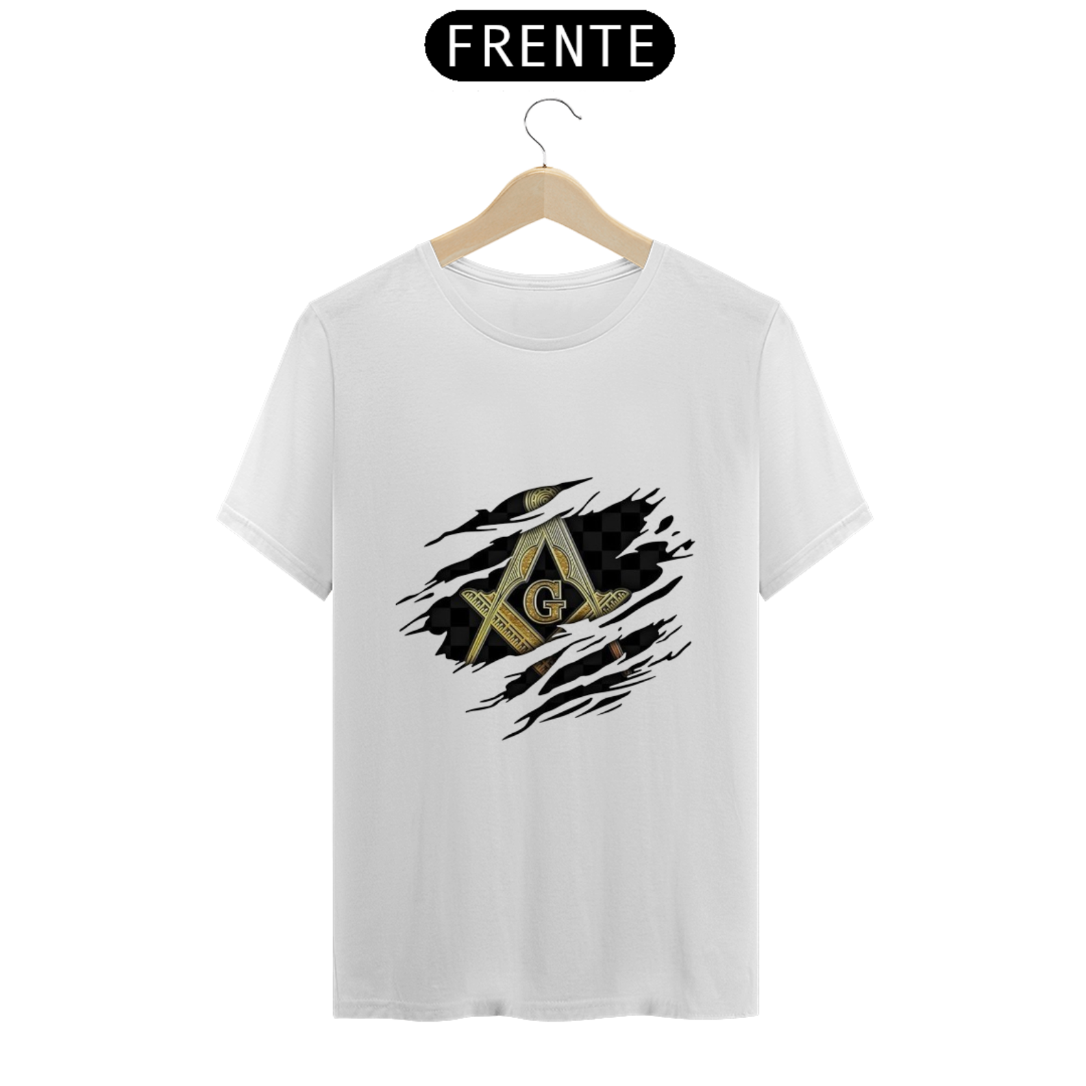 Camiseta Maçonaria Esquadro e Compasso