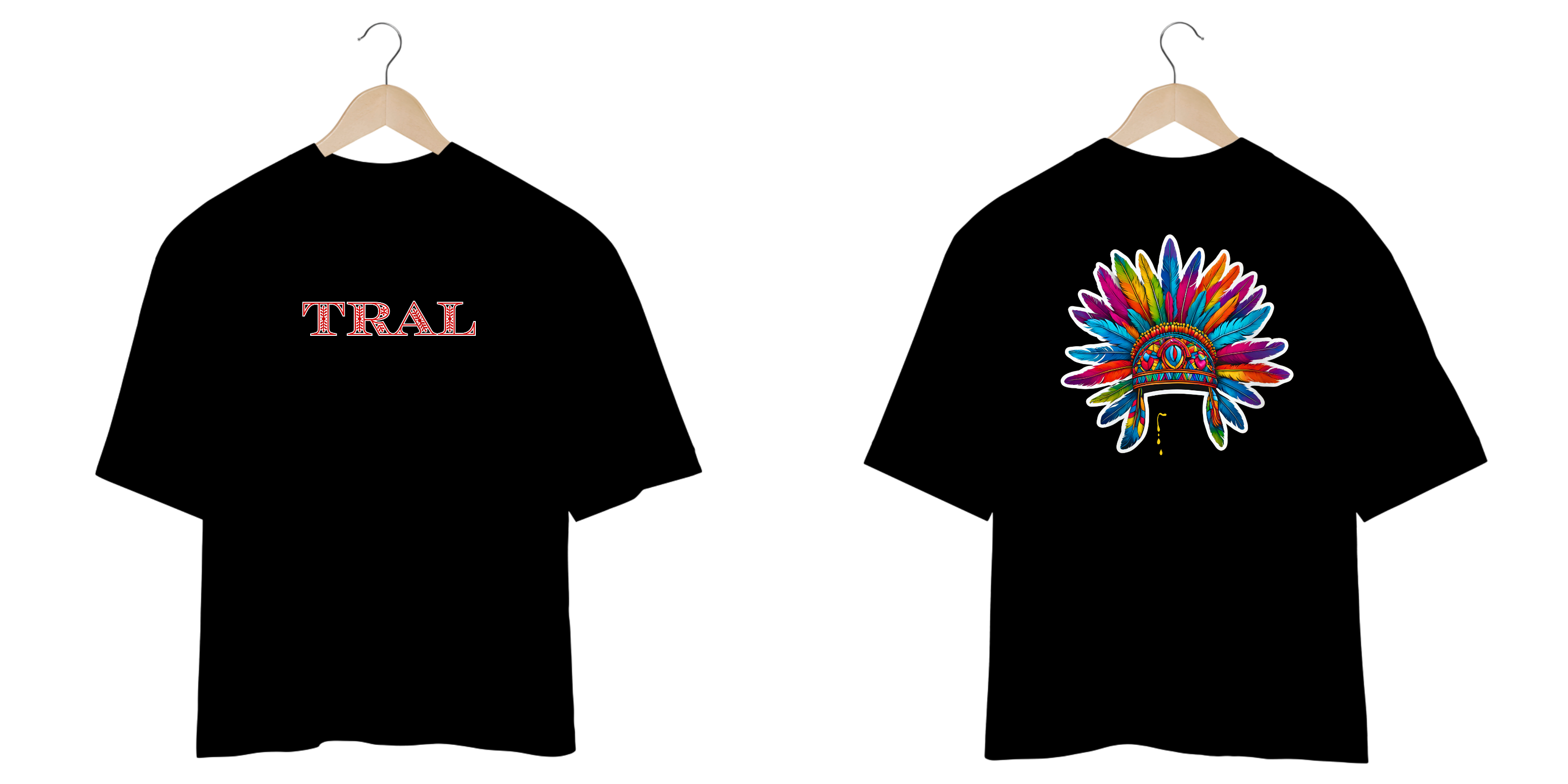 Camiseta Oversized TRAL Cocar