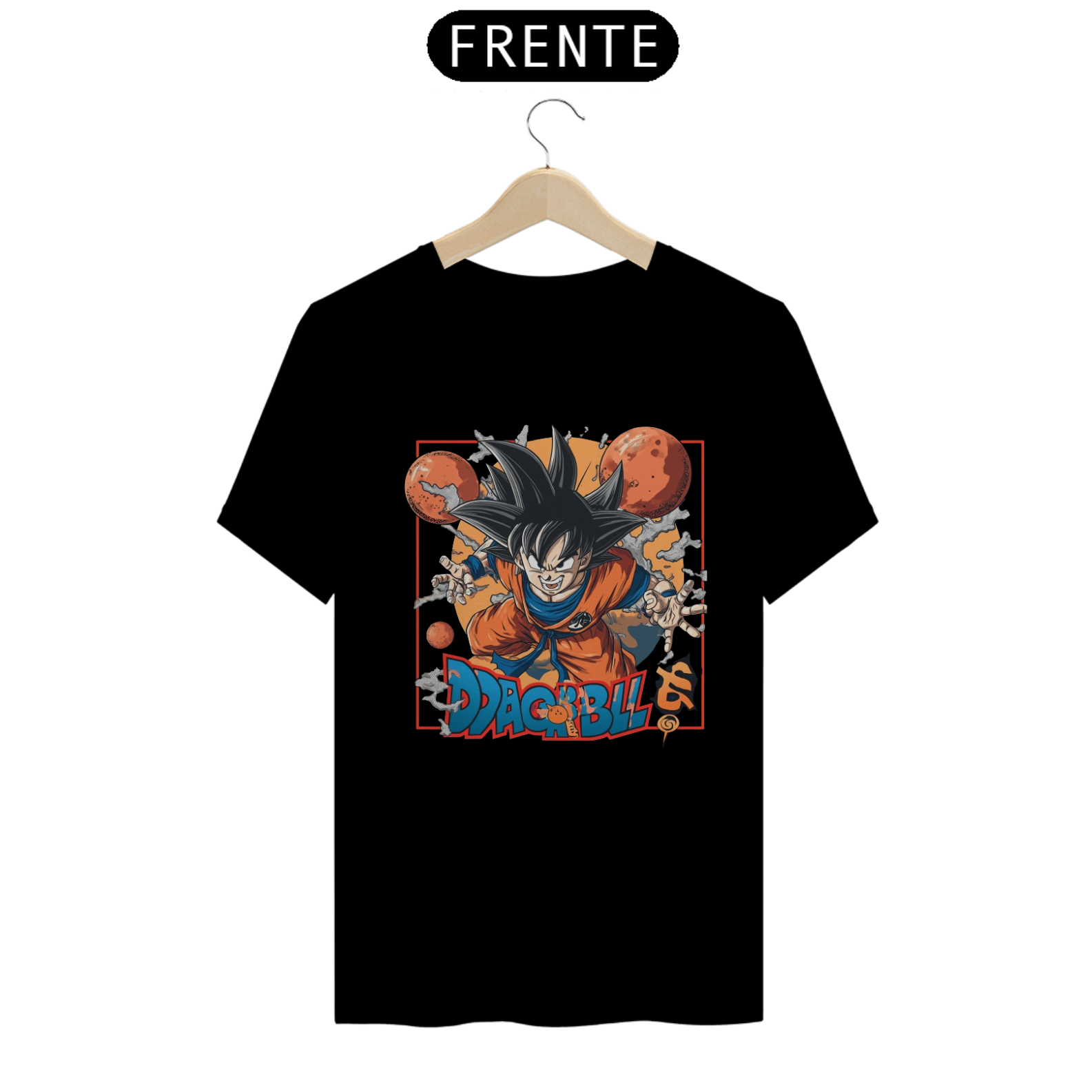 Camiseta Goku Dragon Ball Z Clássico 