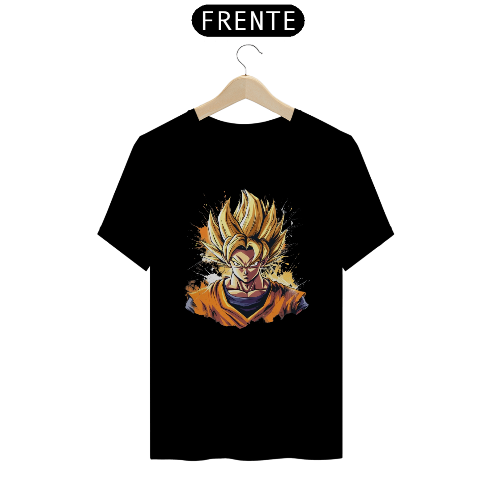  Camiseta Goku Super Sayajin  1.0