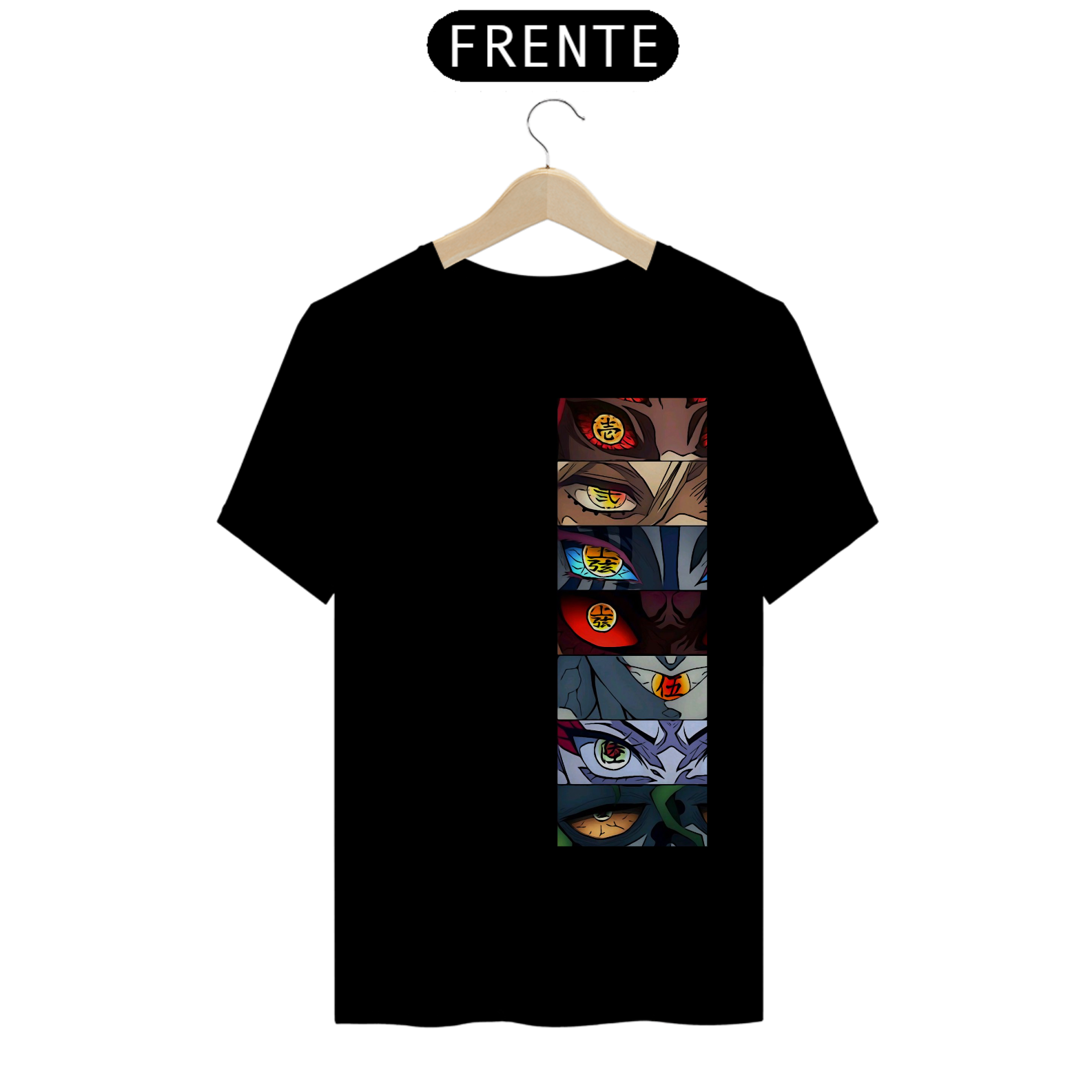Camiseta  Olhos Dos Luas Superiores -  Demon Slayer