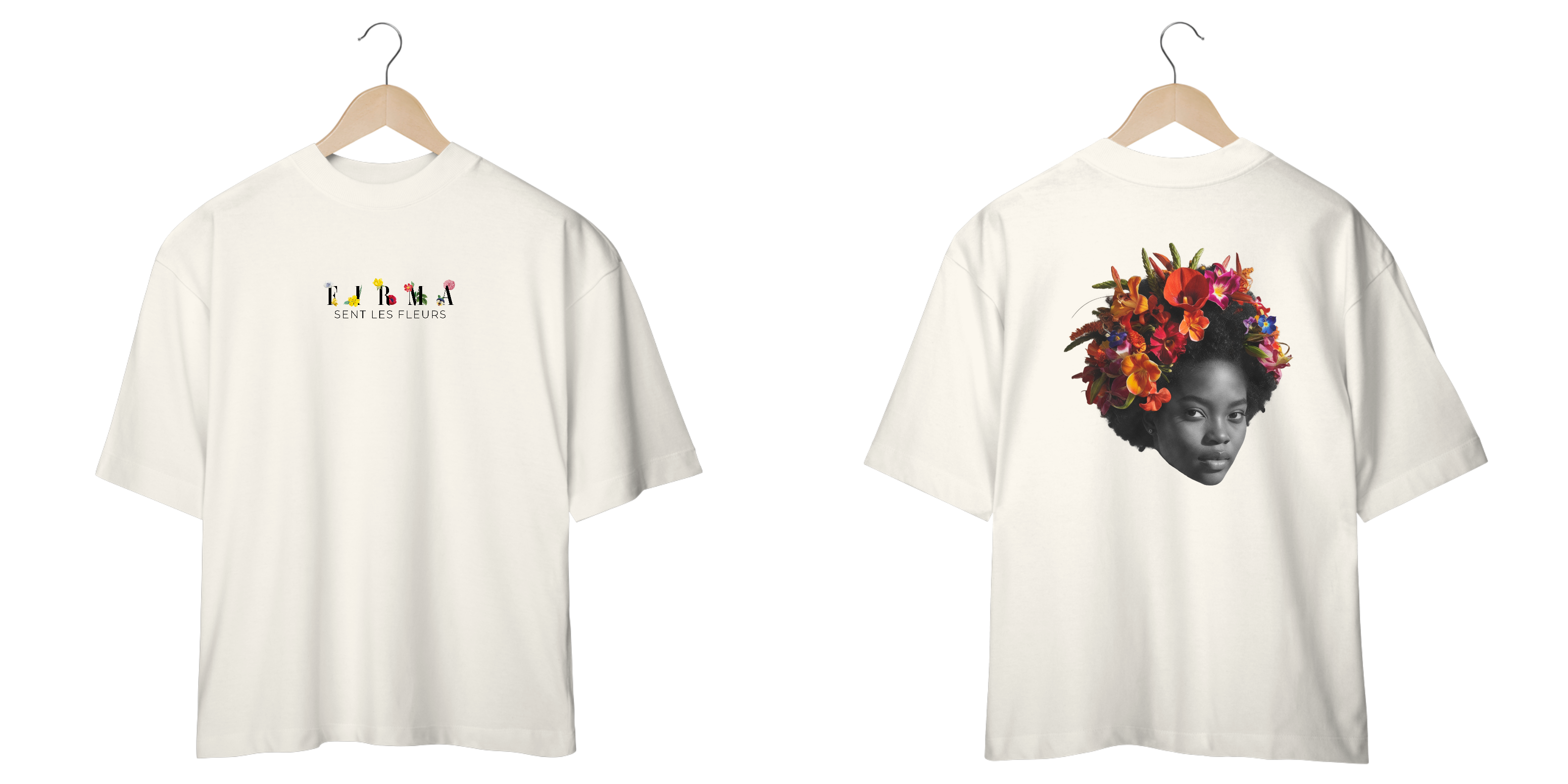Camiseta Oversized FIRMA LES FLEURS