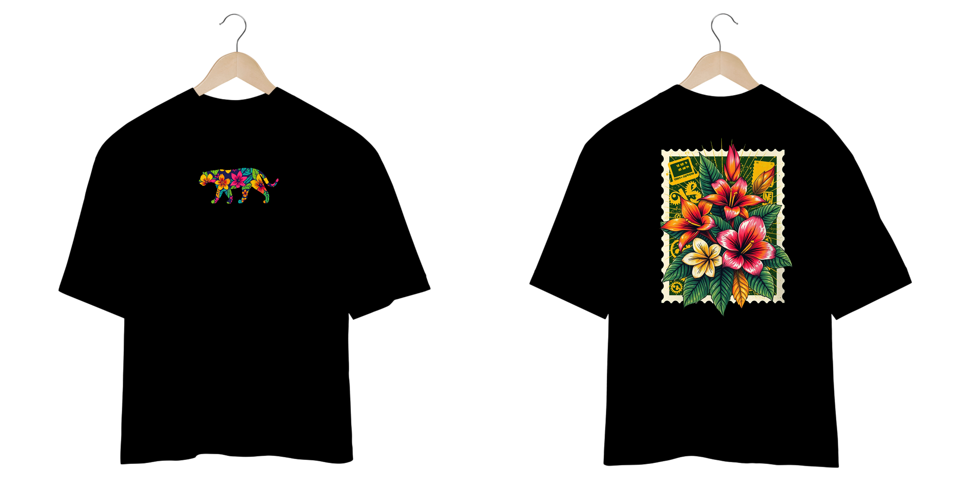 Camiseta Oversized FLOWERS