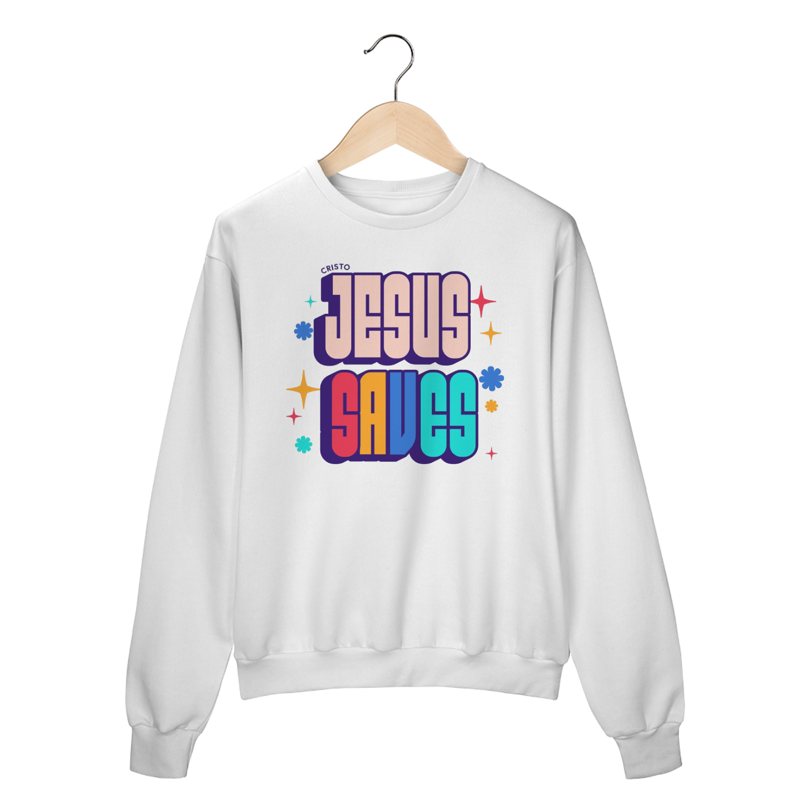 MOLETOM JESUS SAVES