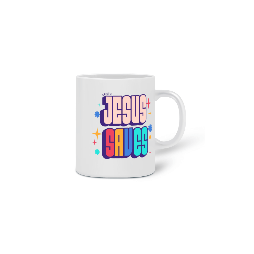 CANECA JESUS SAVES