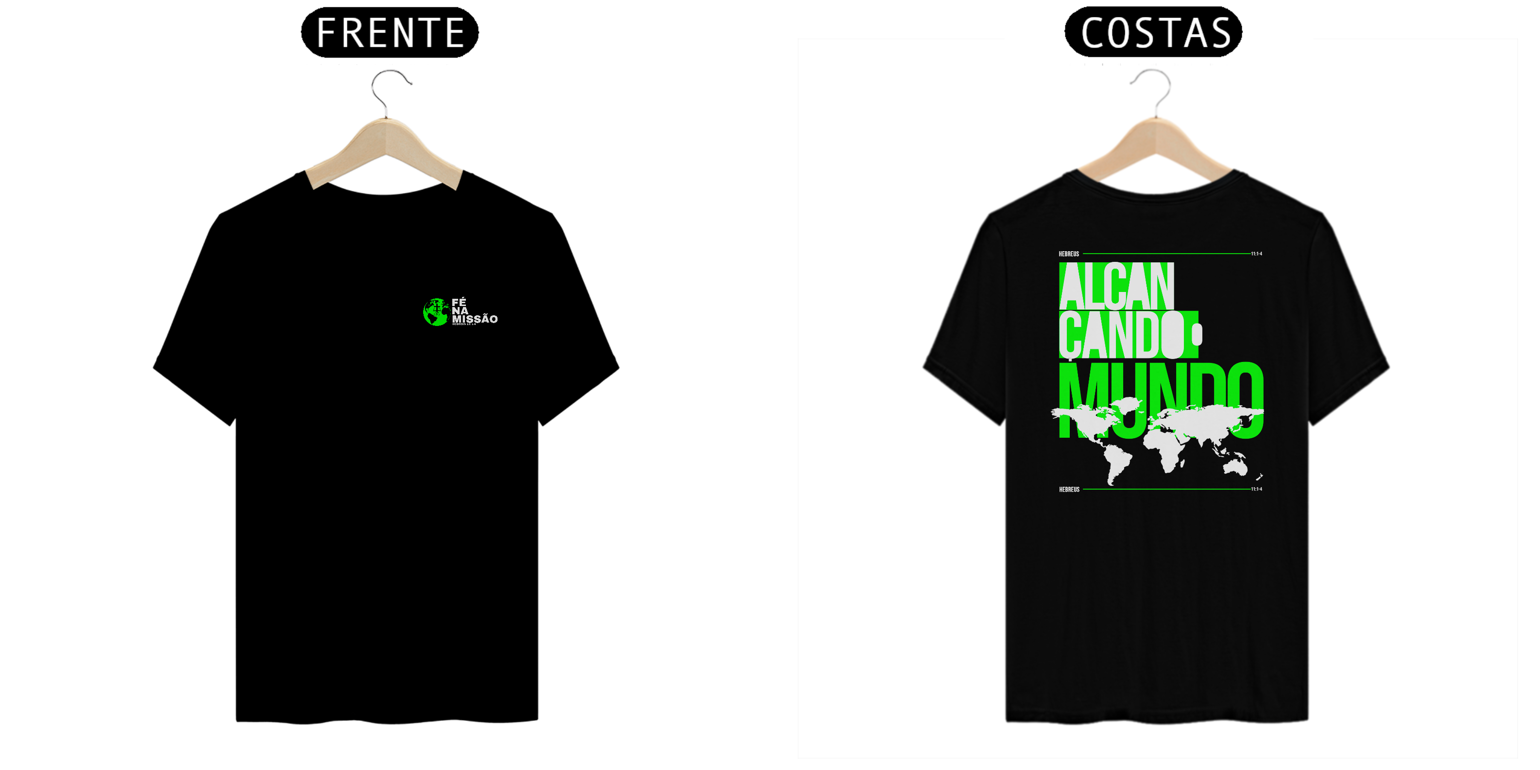 CAMISA FÉ NA MISSÃO