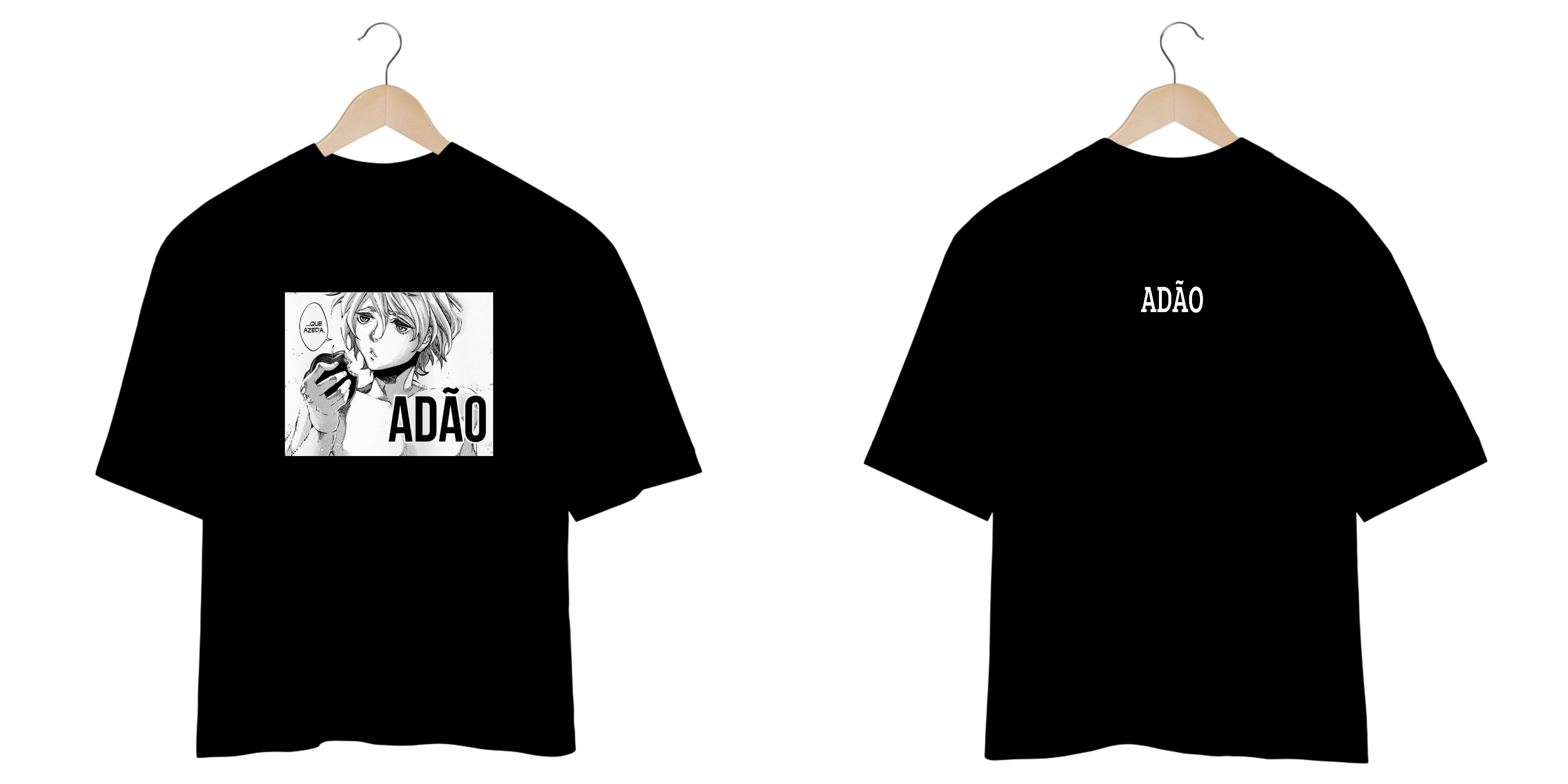 CAMISETA ADÃO, ACADEMIA OVERSIZED
