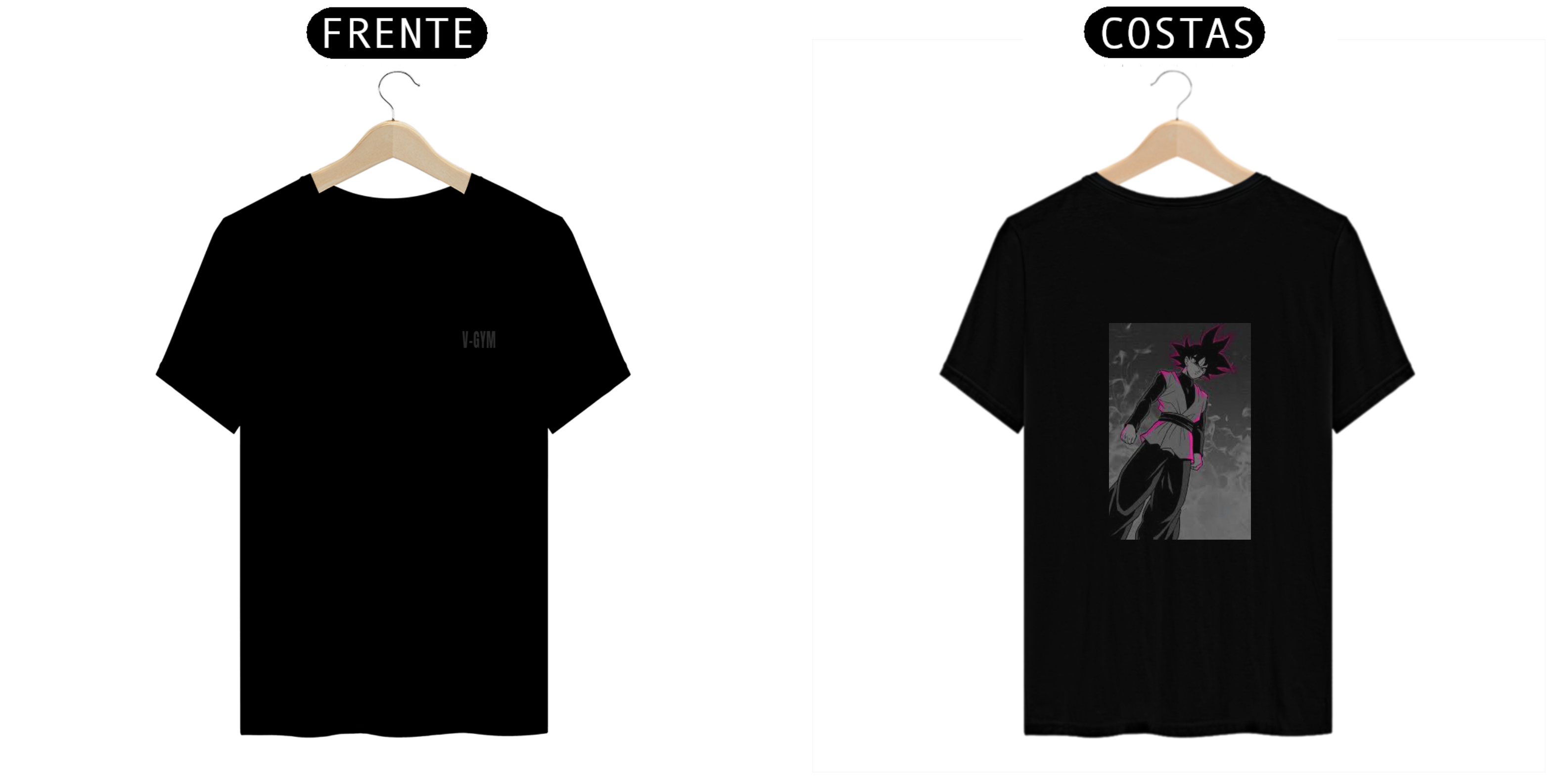 BLUSA T-SHIRT goku black