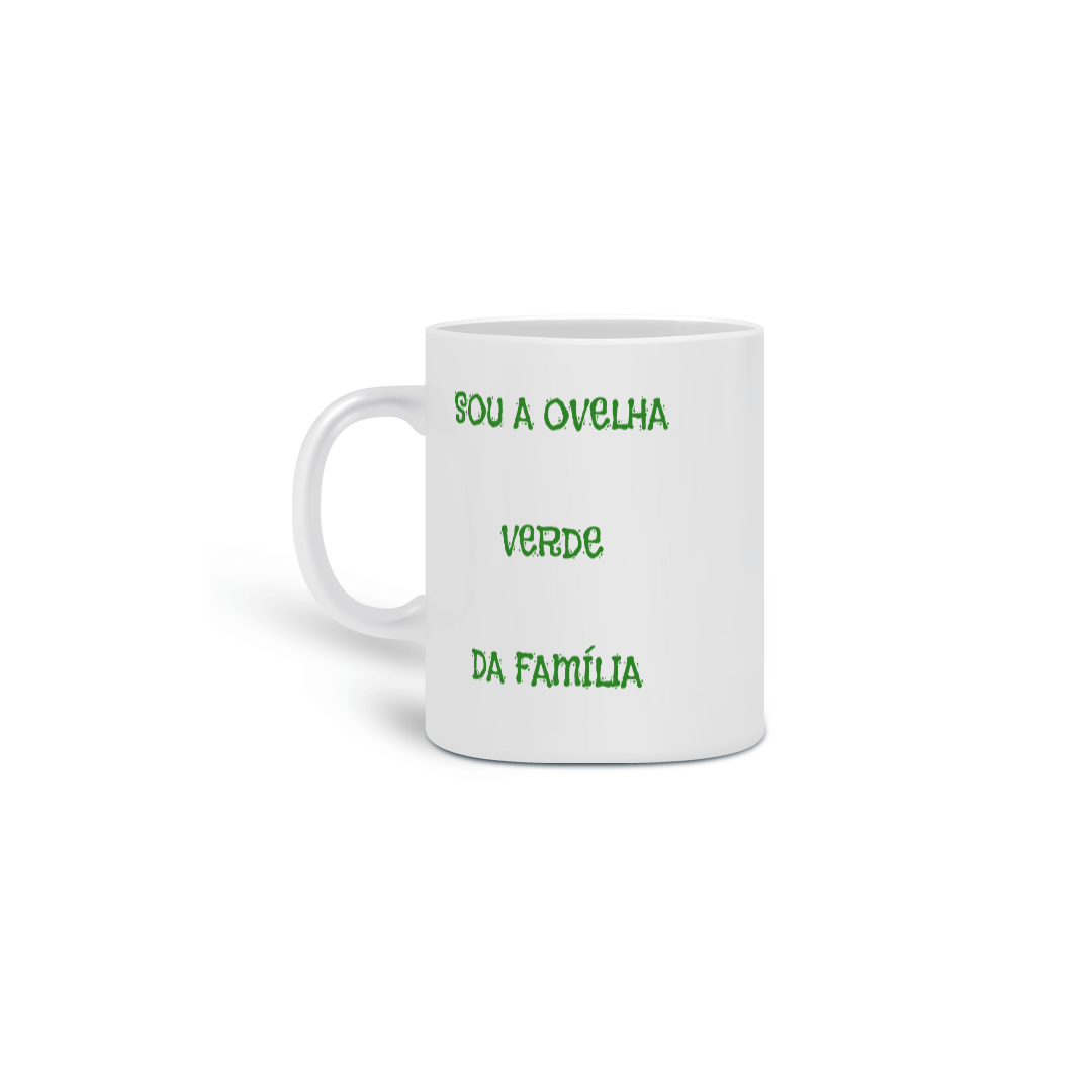 Caneca Ovelha verde 
