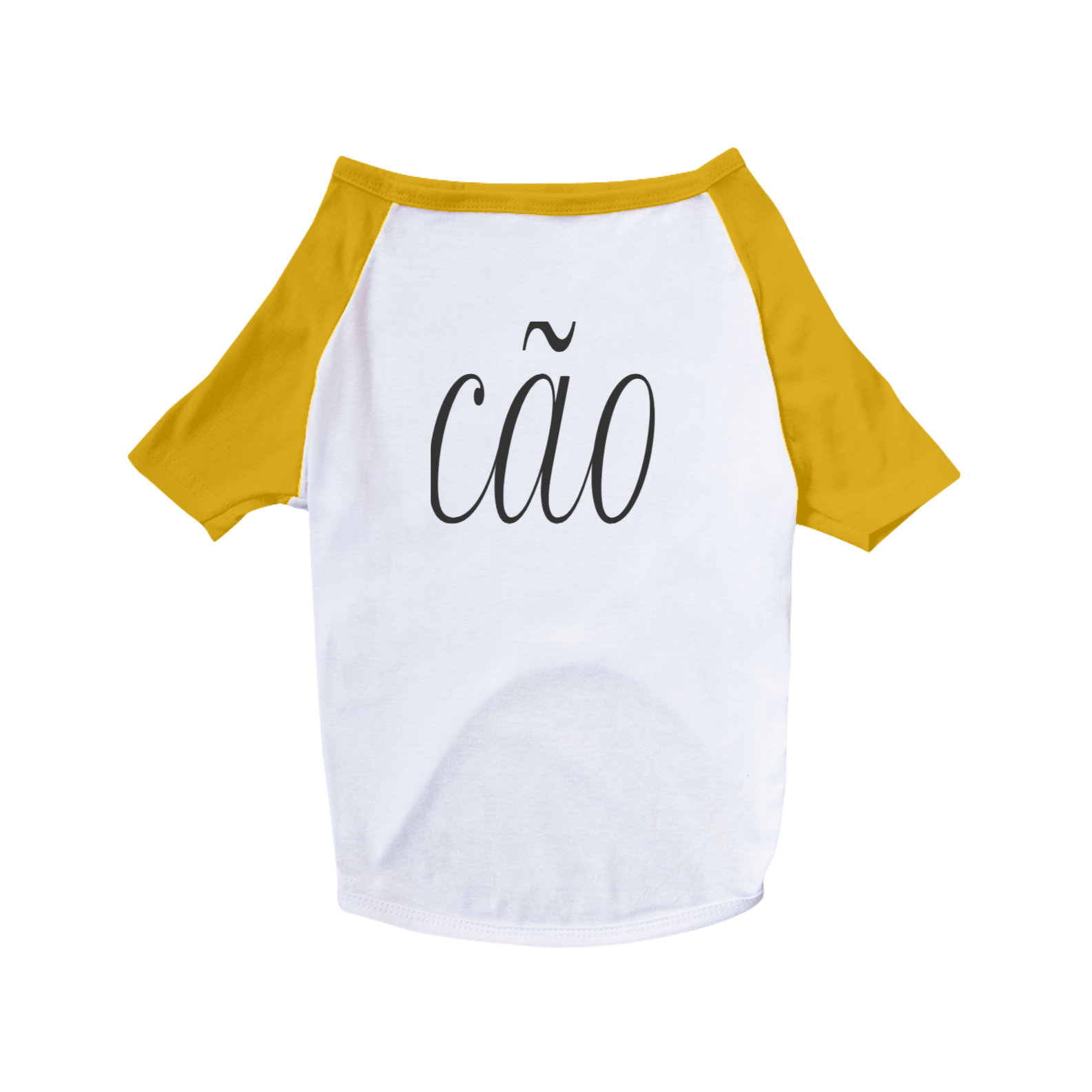 camiseta para cachorro