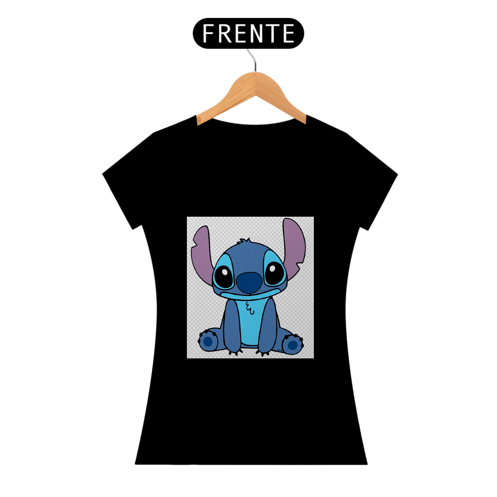 camisa preto stitch
