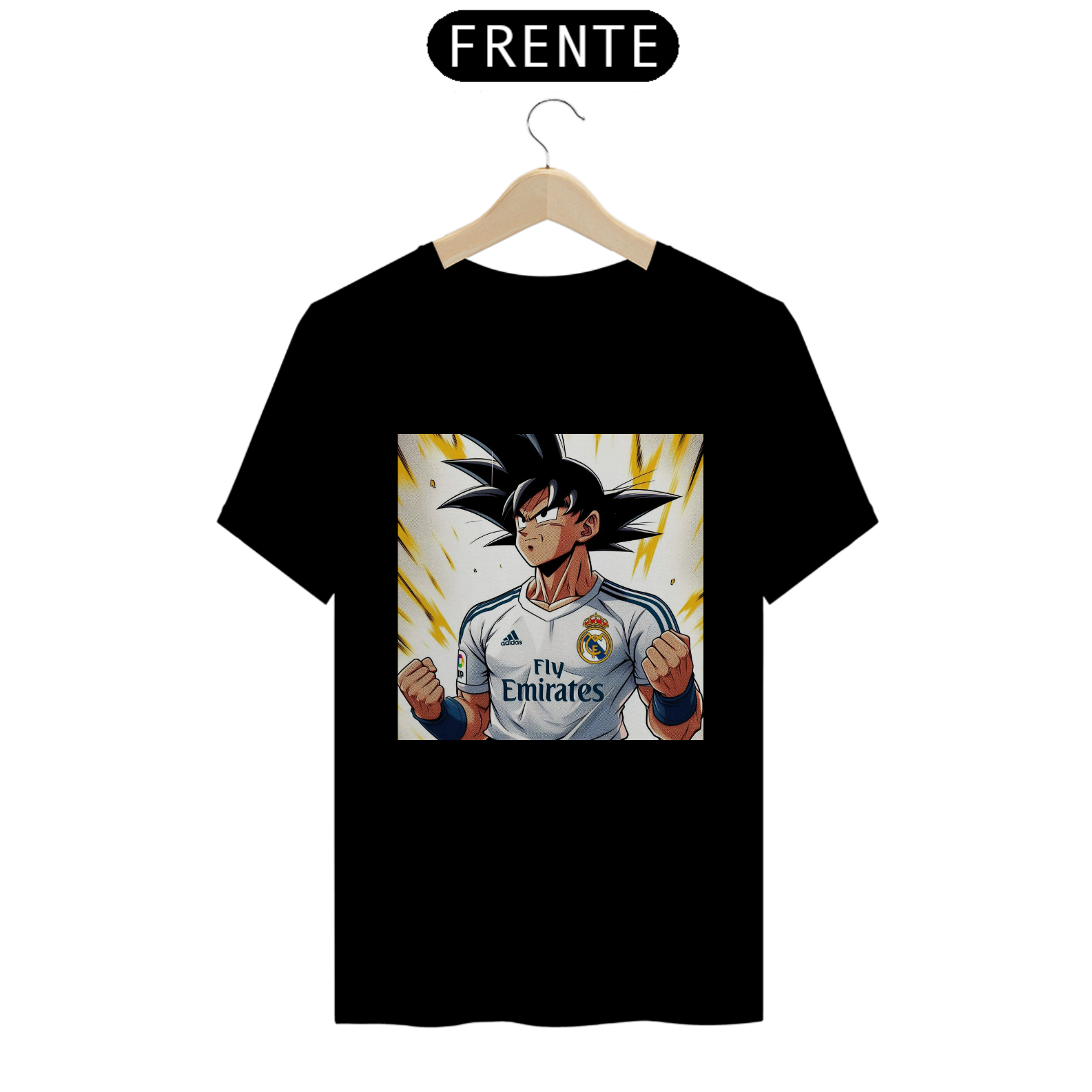 Camiseta Goku Real Madrid