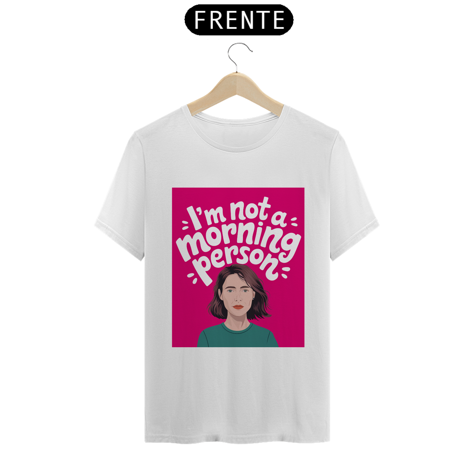 Camiseta I'm not a morning person