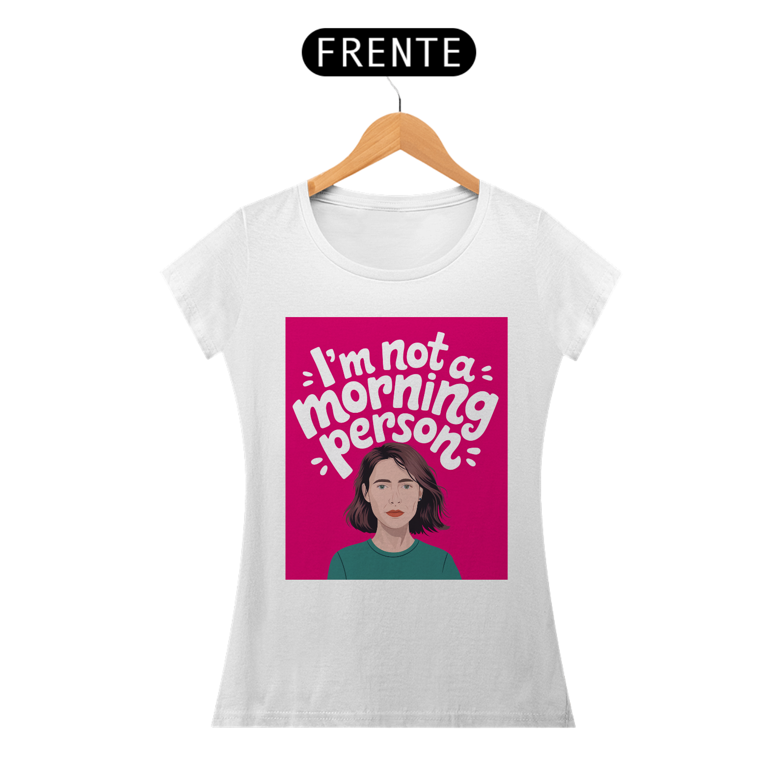 Baby look I'm not a morning person