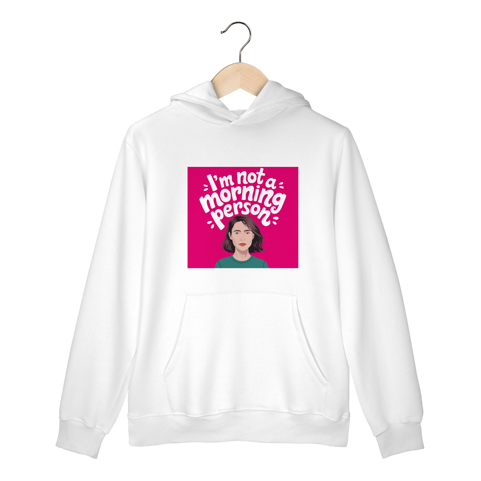 Moletom I'm not a morning person
