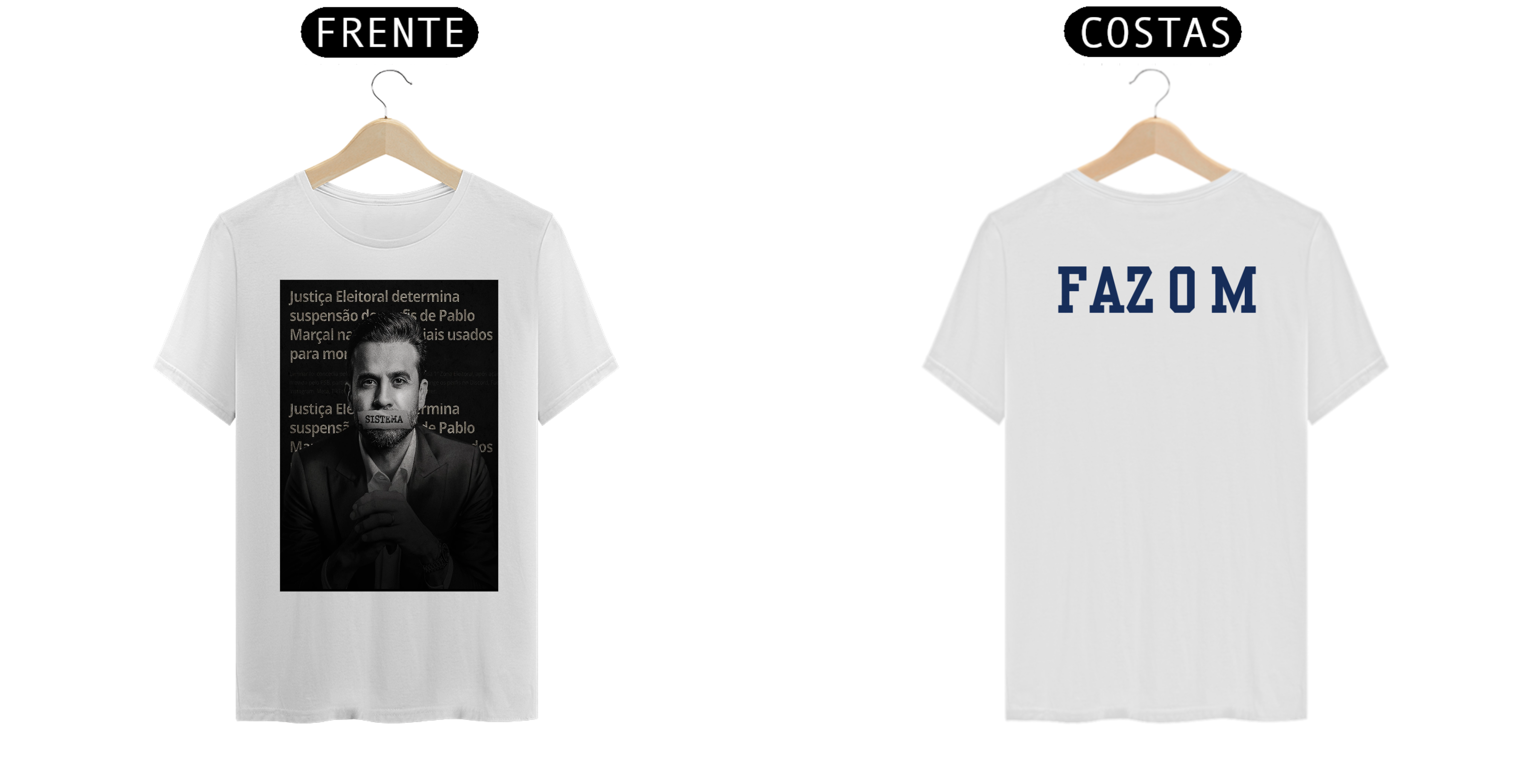 Camiseta Anti - Sistema | Oficial