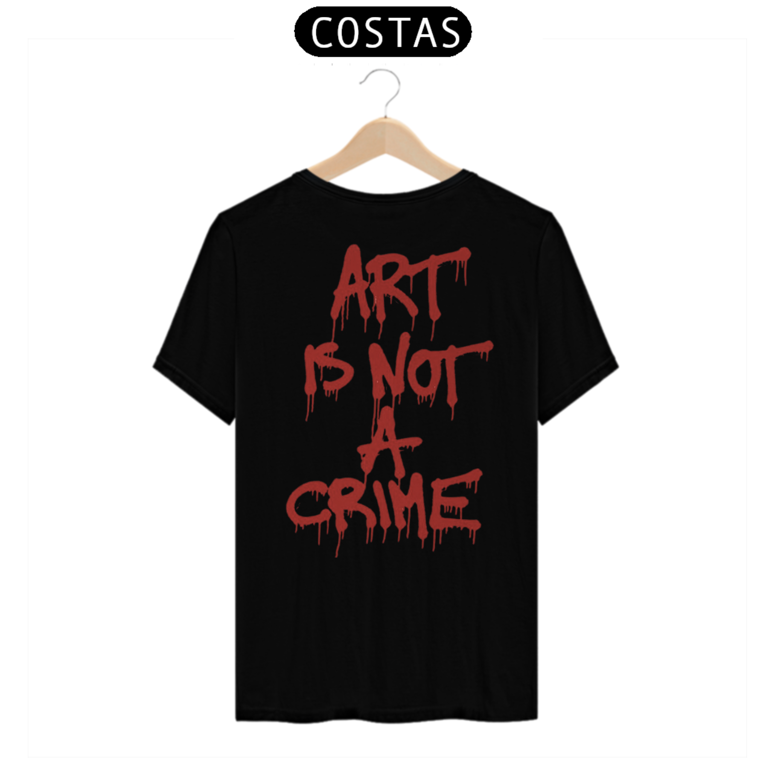 Nome do produto: Art Is Not A Crime
