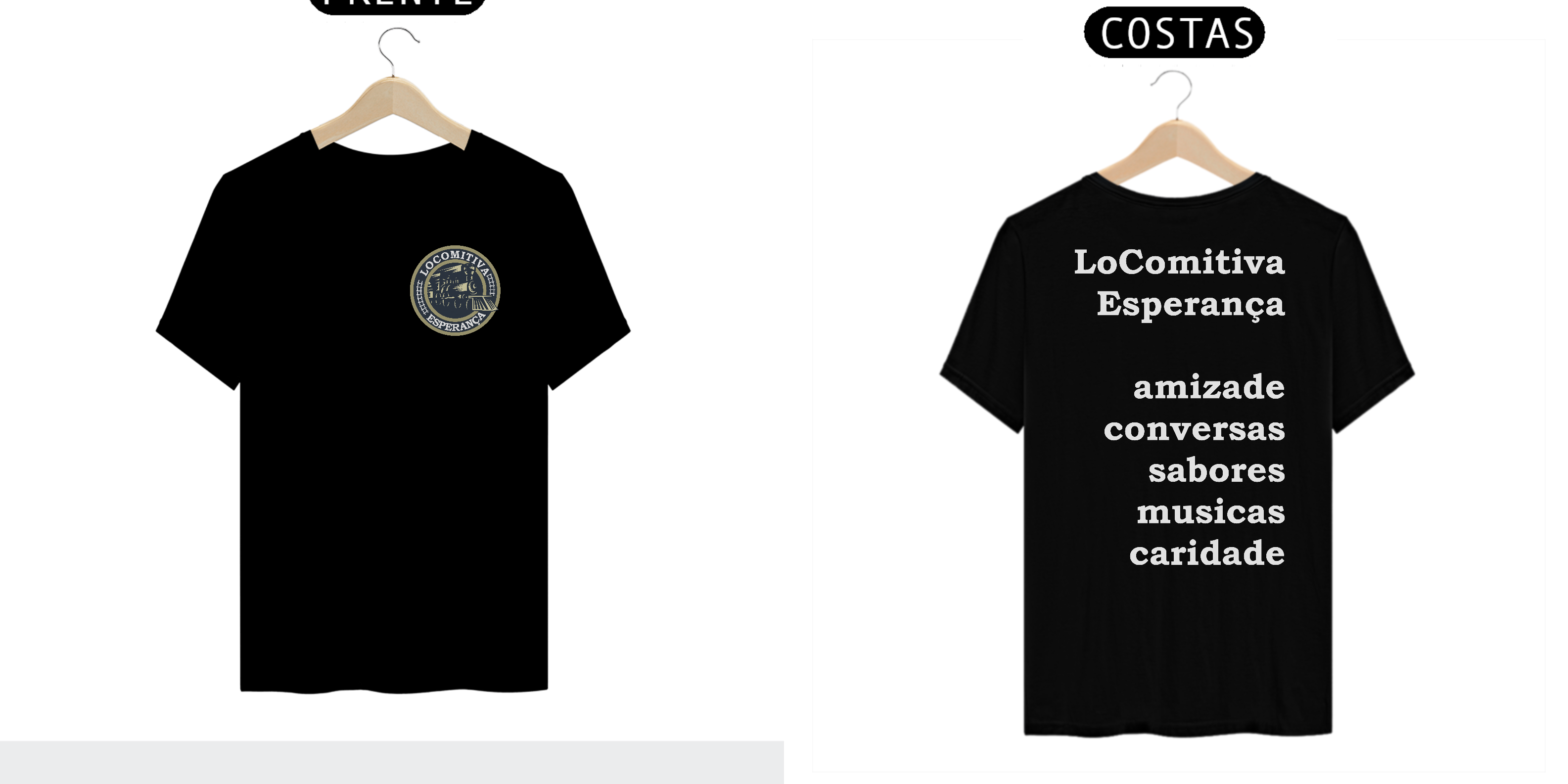 Camiseta LoComitiva - Preta