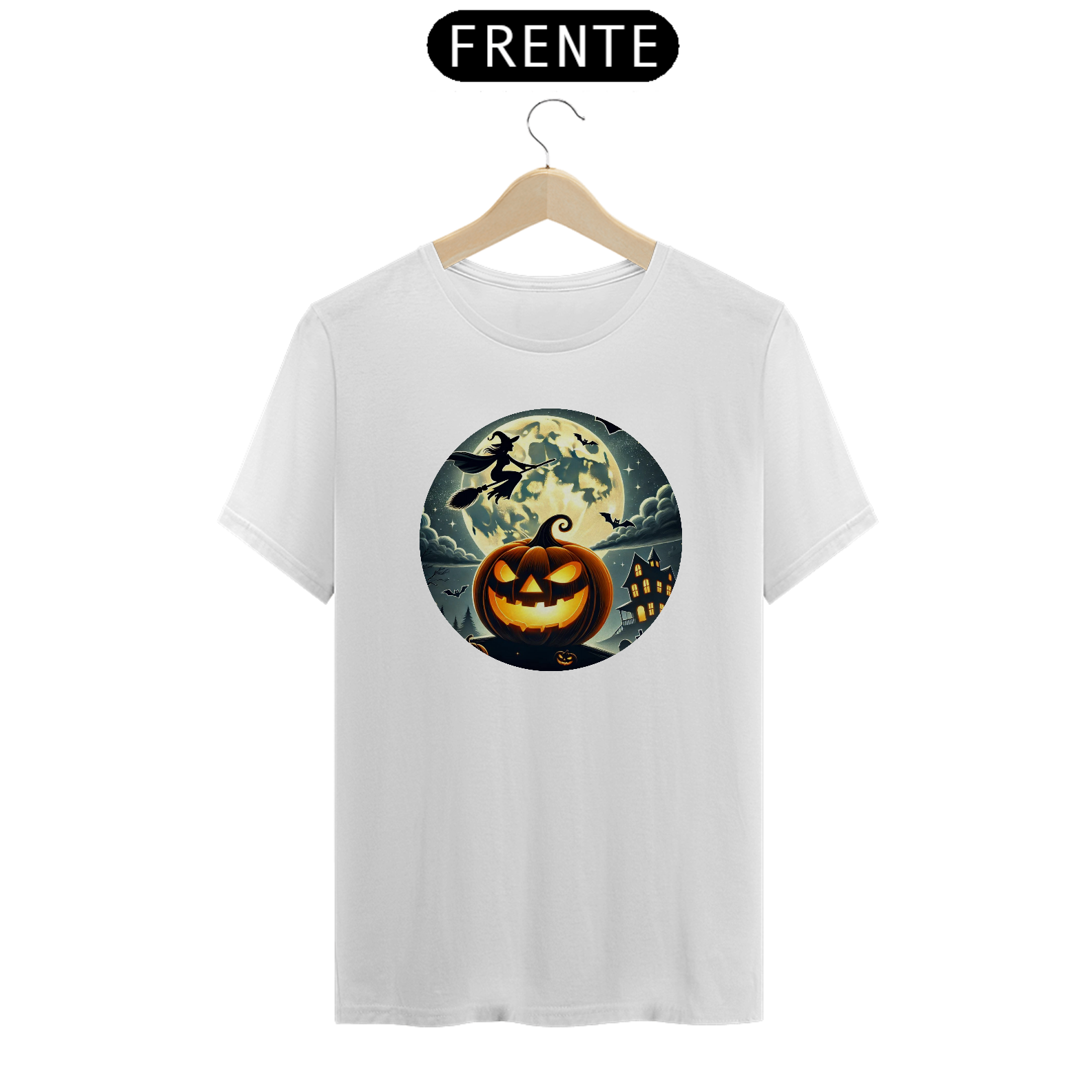 Camiseta Halloween Bruxa