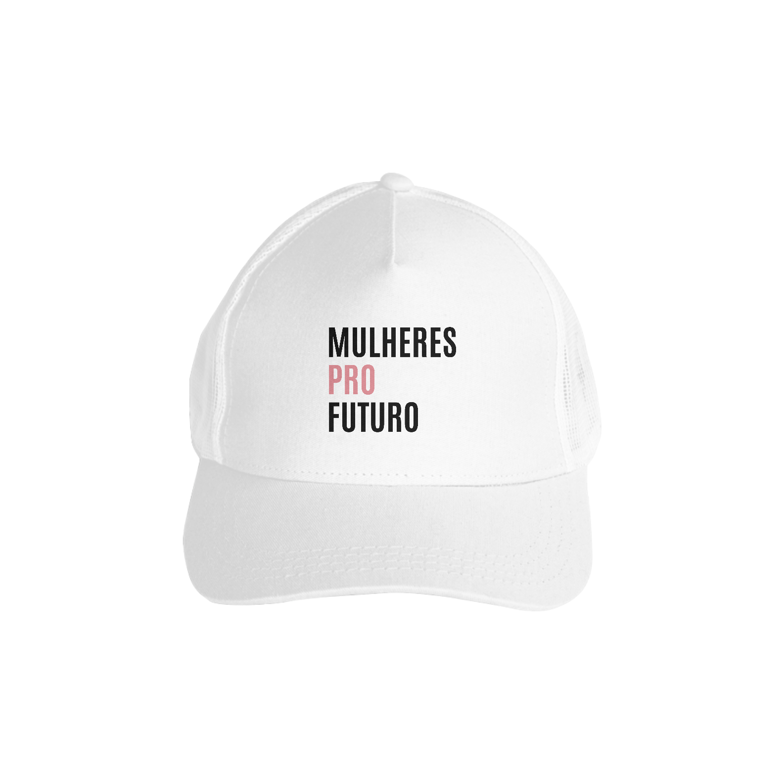 Boné Mulheres pro Futuro branco